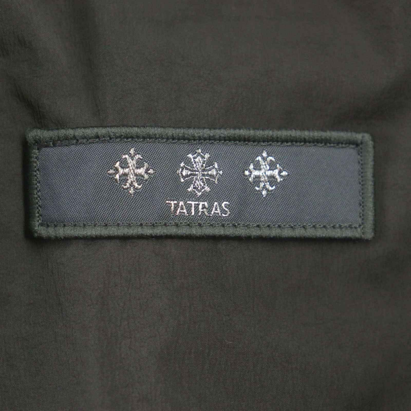 TATRAS Nylon WZIP Jacket with Logo Patch