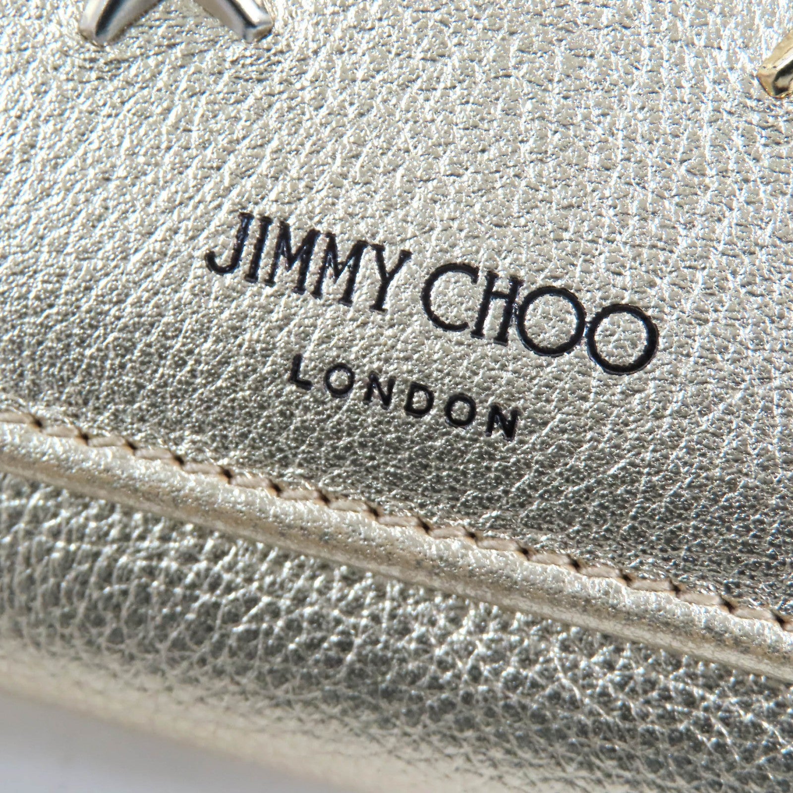 Jimmy Choo NINO Star Stud Nappa Leather Wallet