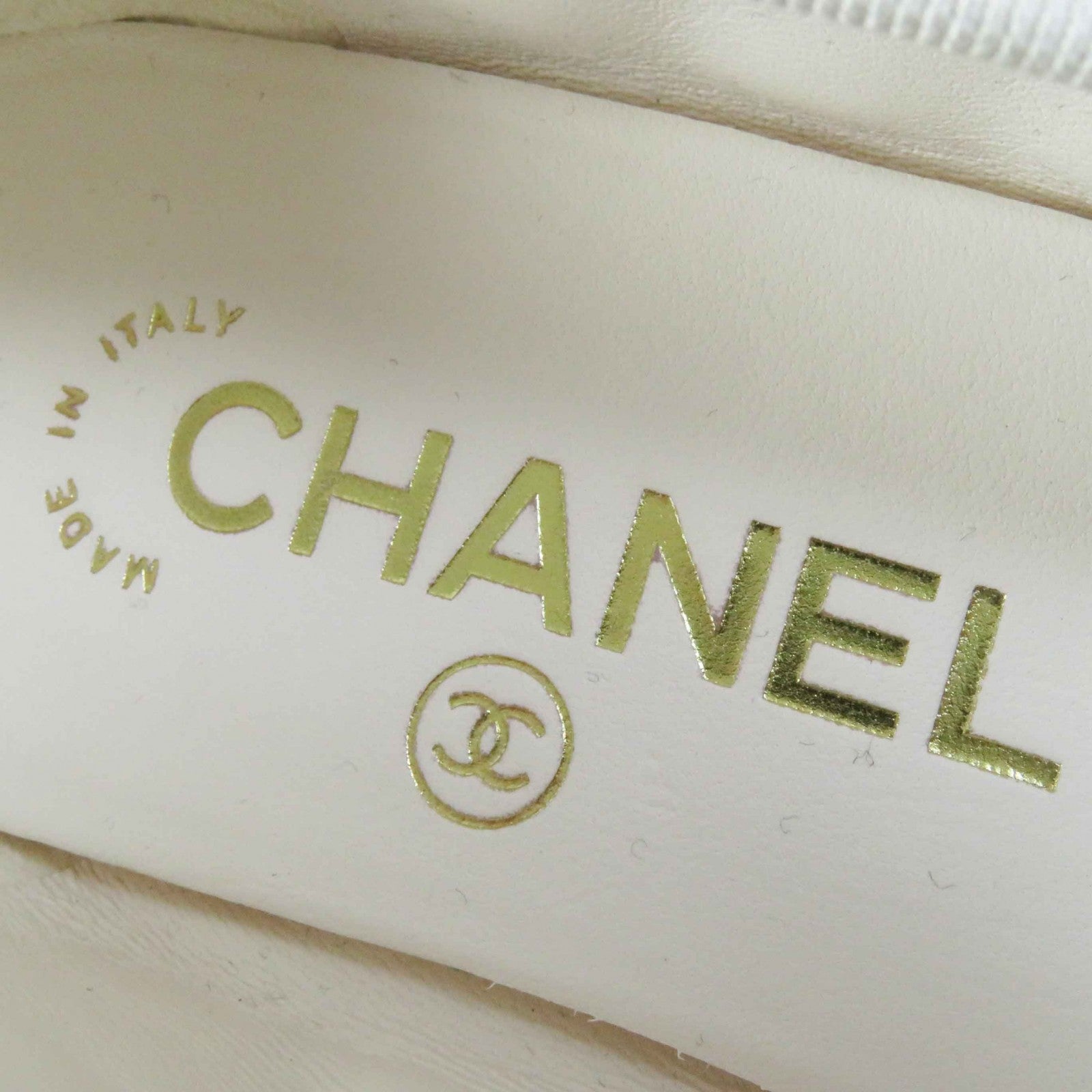 Chanel Lambskin Ballerina COCO Mark Flat Shoes