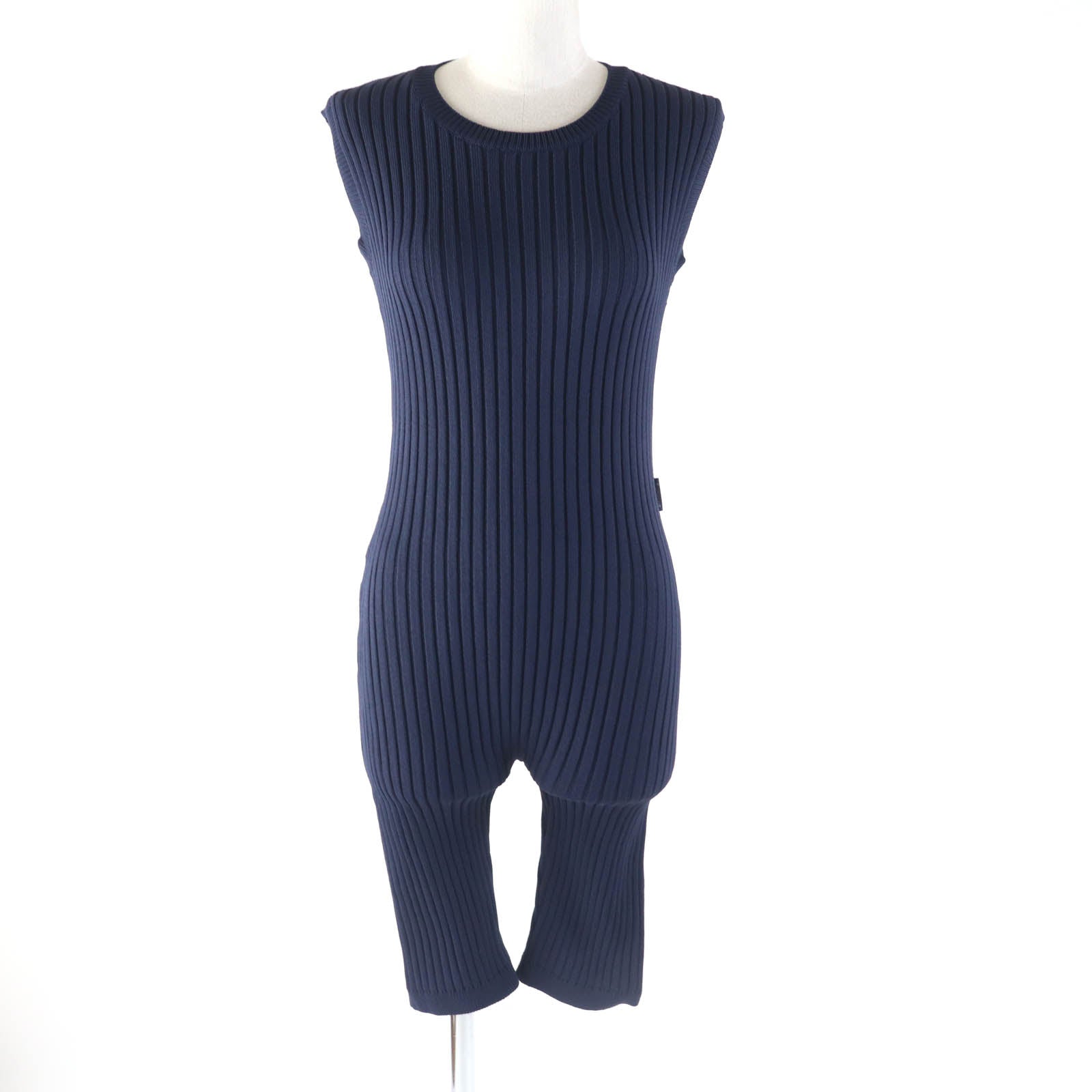 Moncler Nylon Jumpsuit Navy M Women