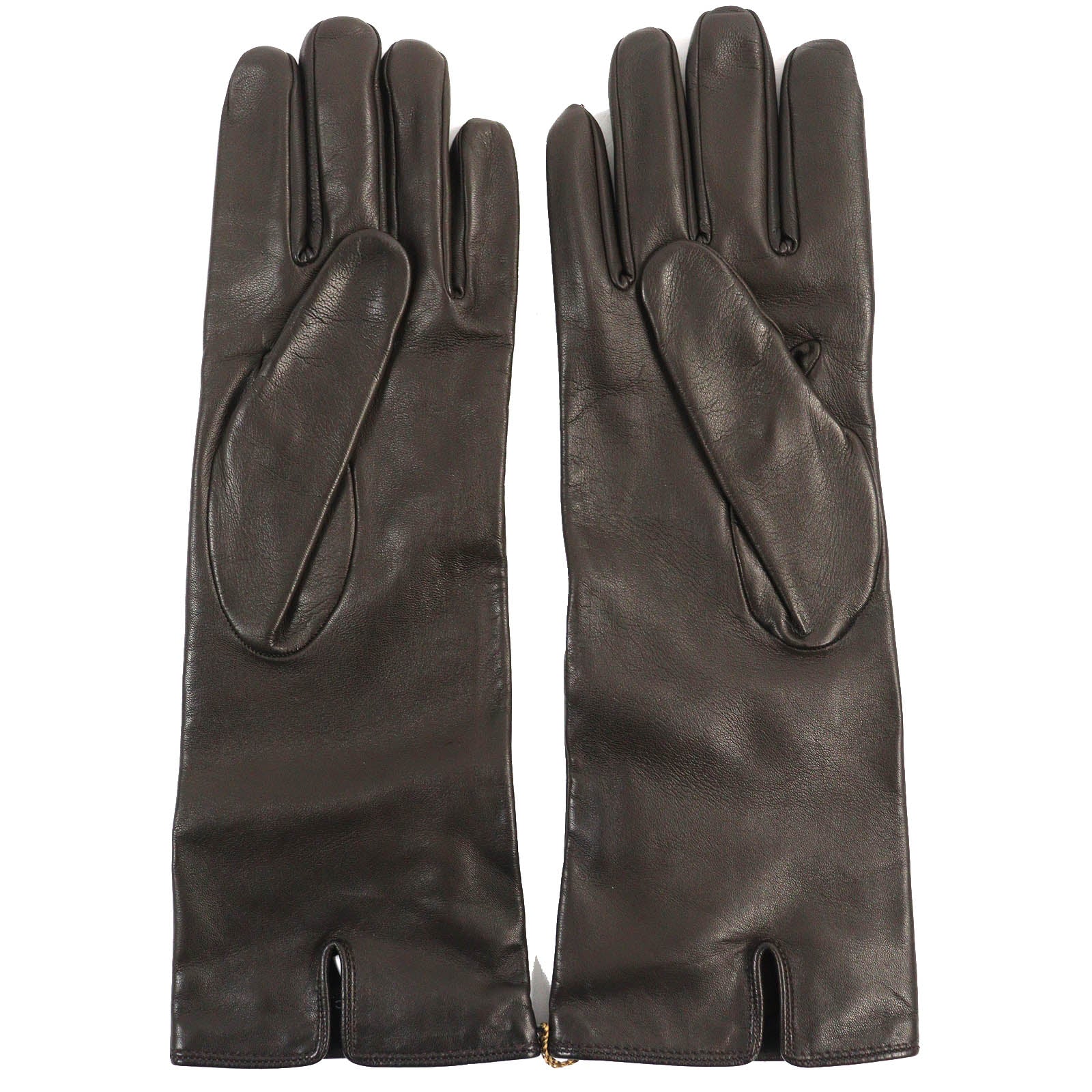 Gucci Lamb Leather Long Gloves 8.5