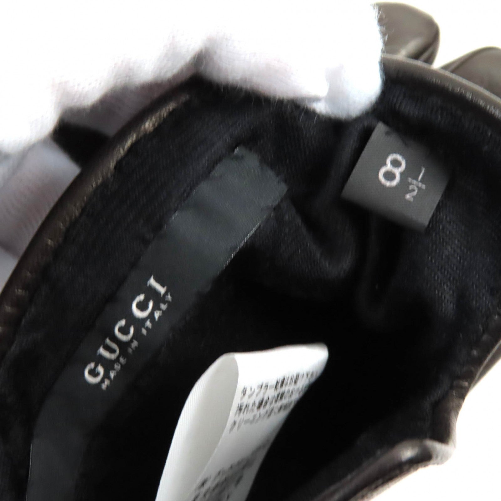 Gucci Lamb Leather Long Gloves 8.5