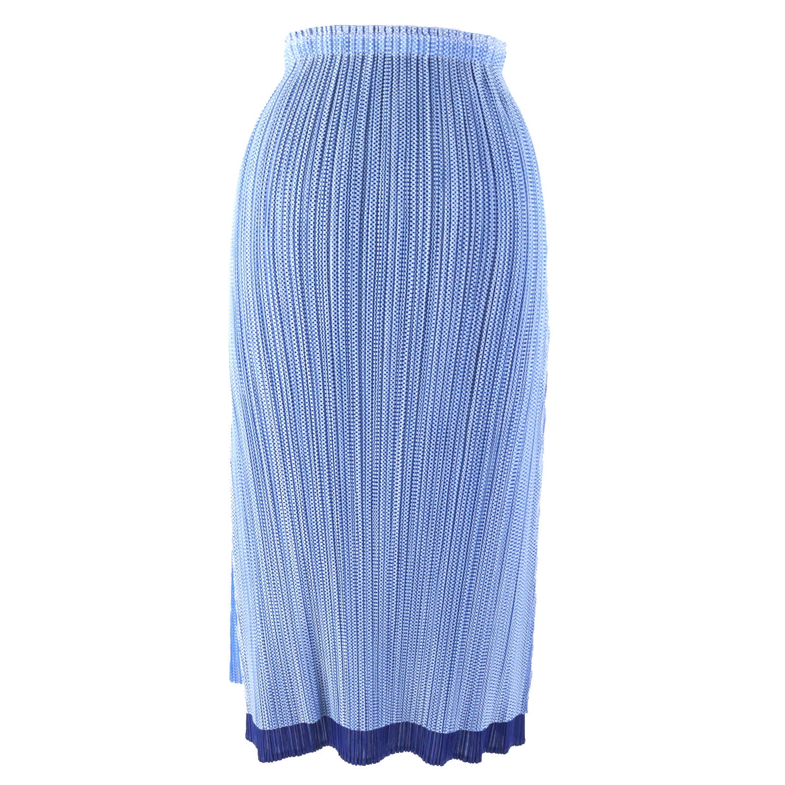 Pleats Please Layered Skirt Blue Women