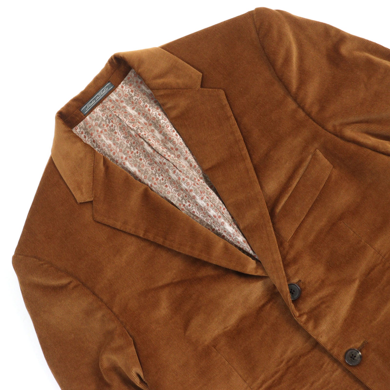 Salvatore Ferragamo Corduroy Tailored Jacket Brown 48