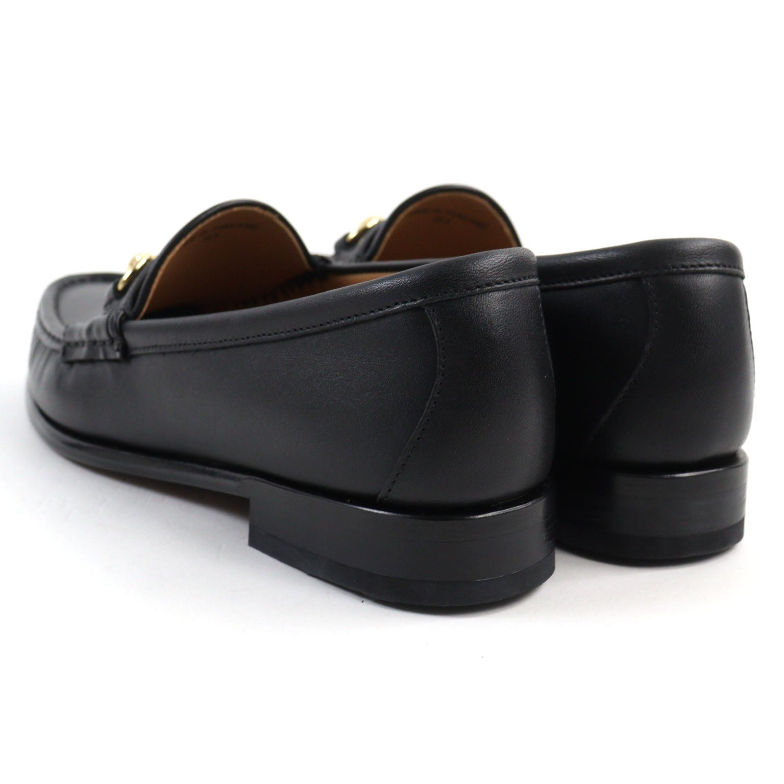 REGAL Leather Loafers Black 25.5 Mens