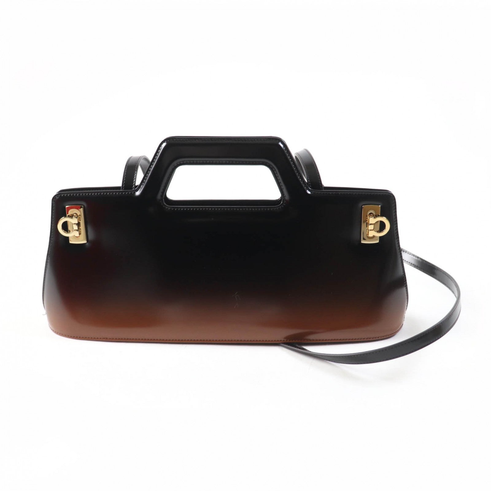 Salvatore Ferragamo WANDA 2way Leather Handbag