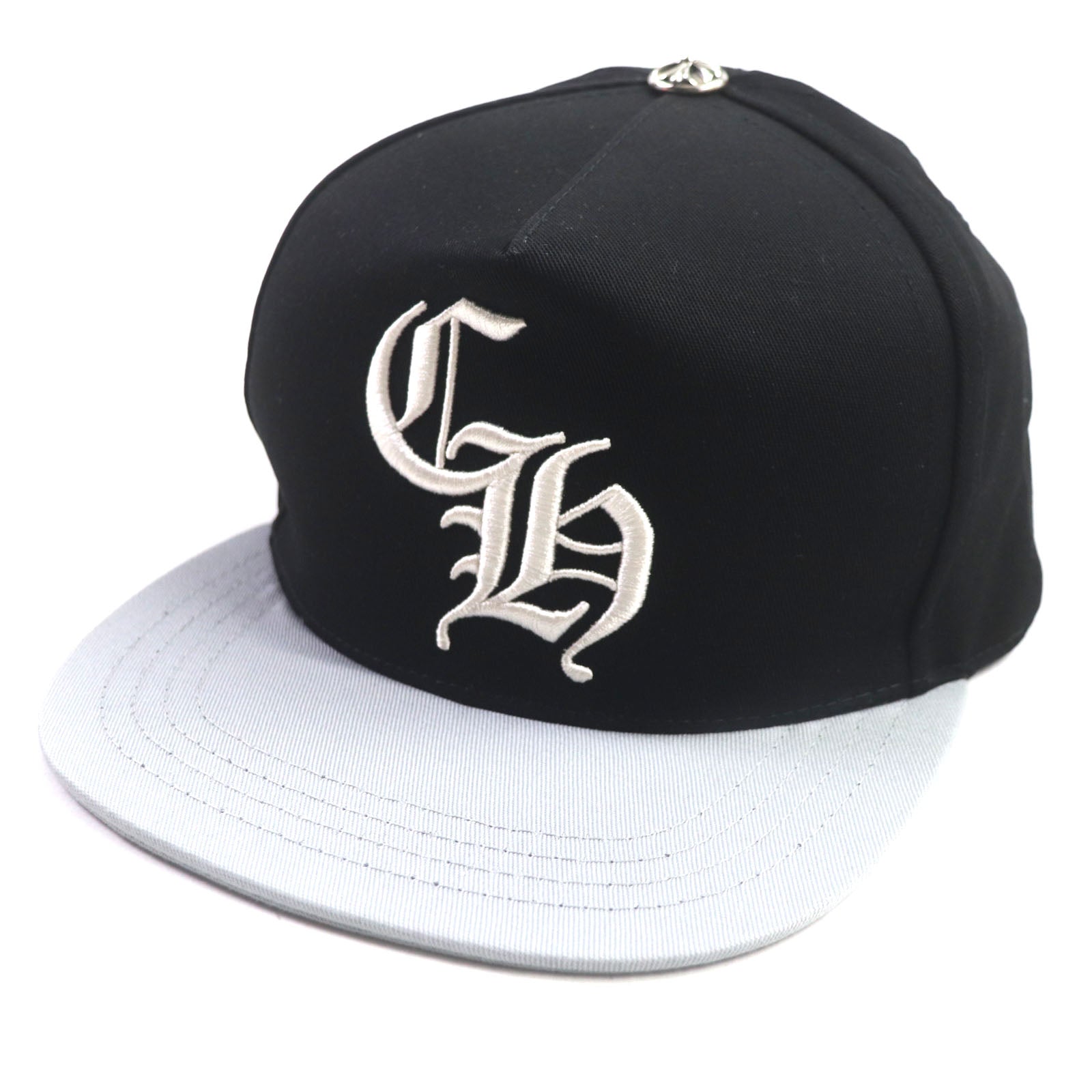 CHROME HEARTS Logo Embroidery CH Plus Baseball Cap