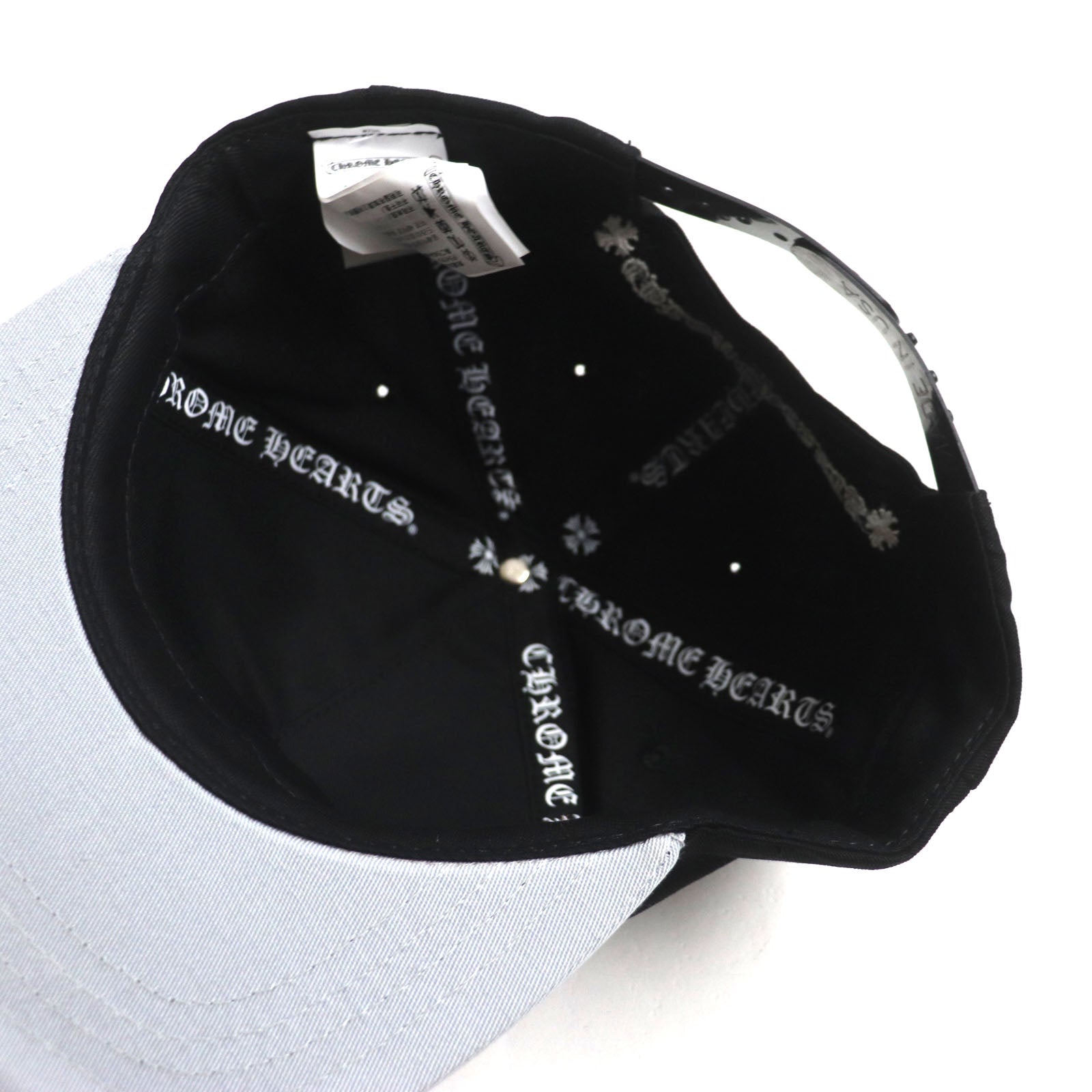 CHROME HEARTS Logo Embroidery CH Plus Baseball Cap