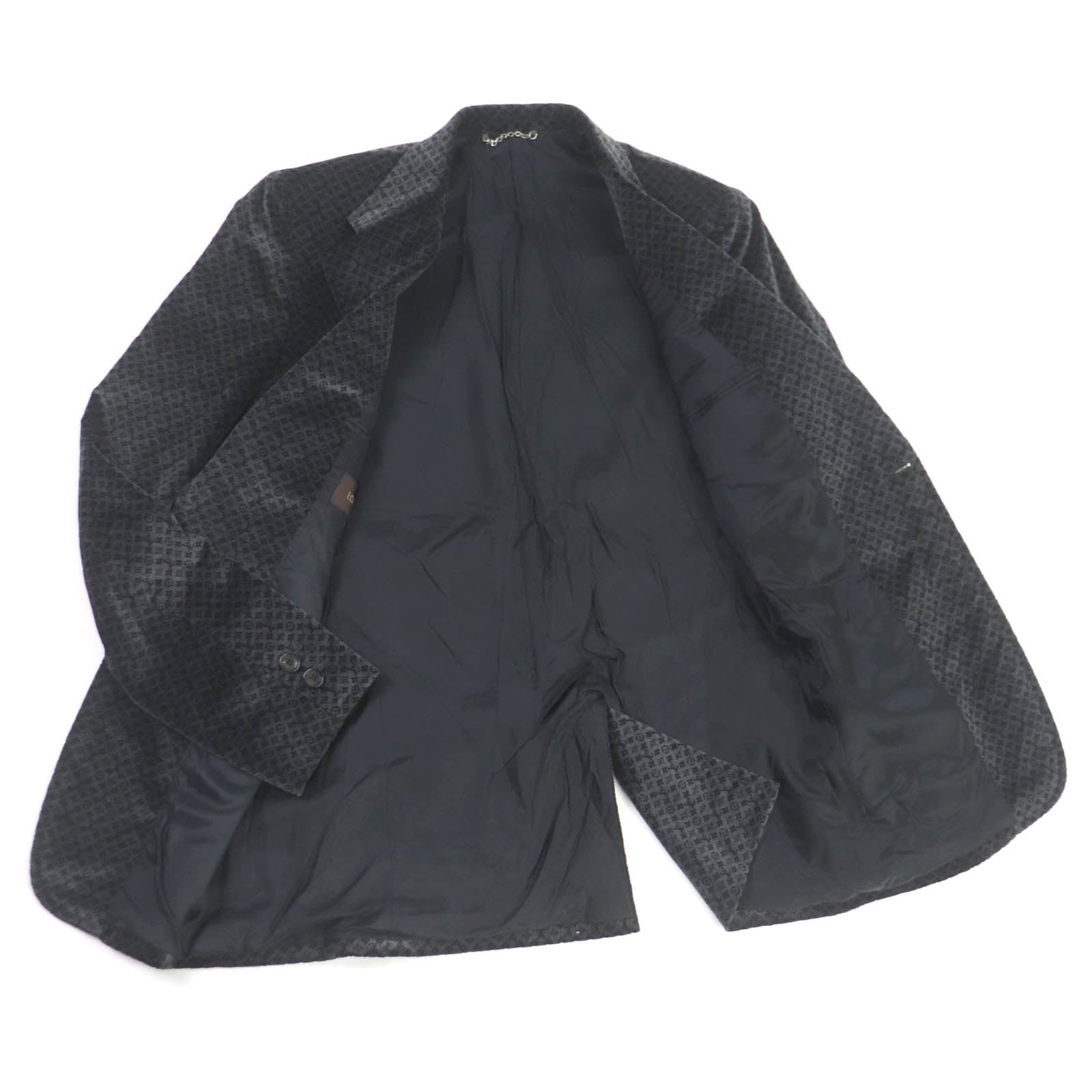 Louis Vuitton Monogram Tailored Jacket Black