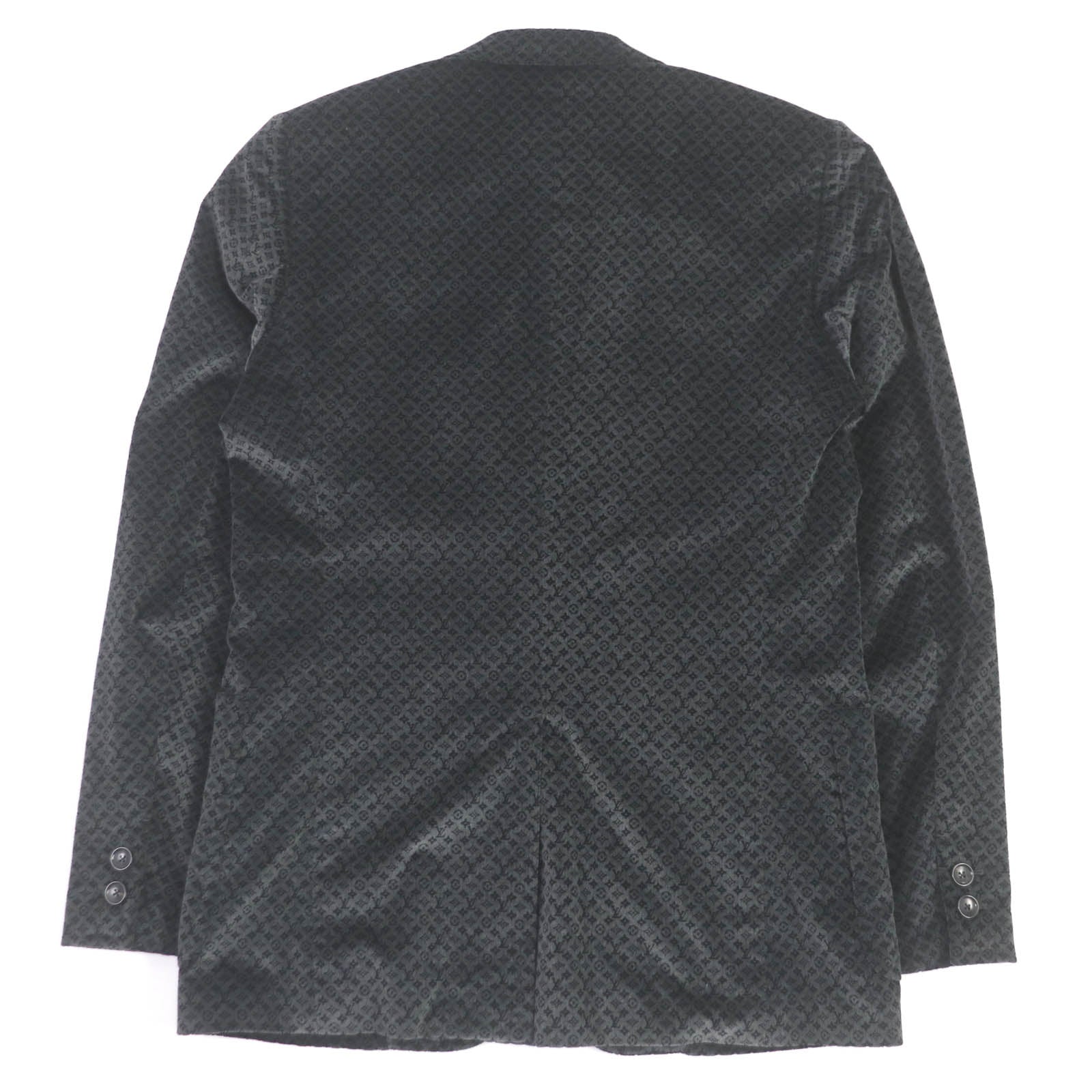 Louis Vuitton Monogram Tailored Jacket Black