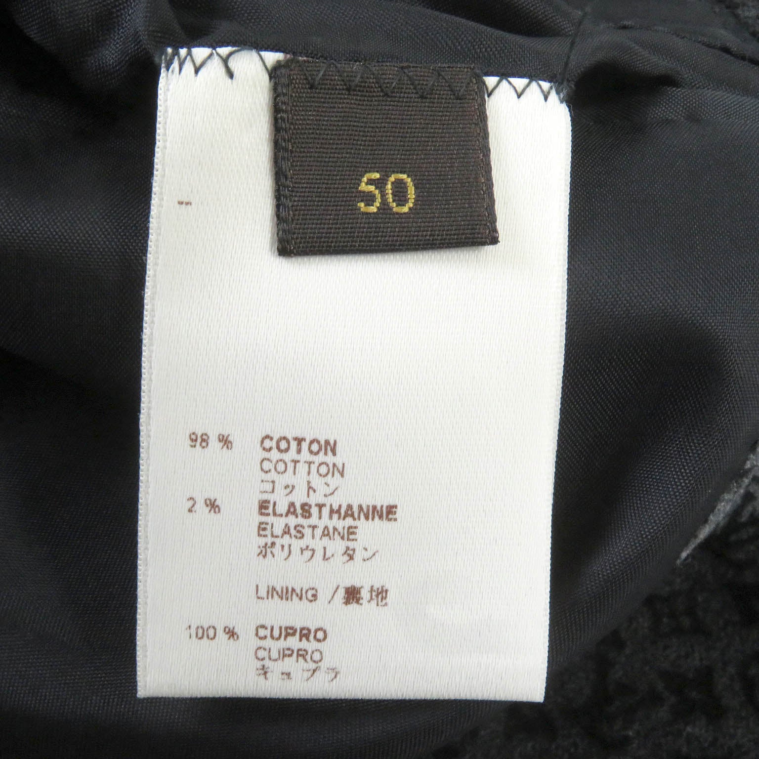 Louis Vuitton Monogram Tailored Jacket Black