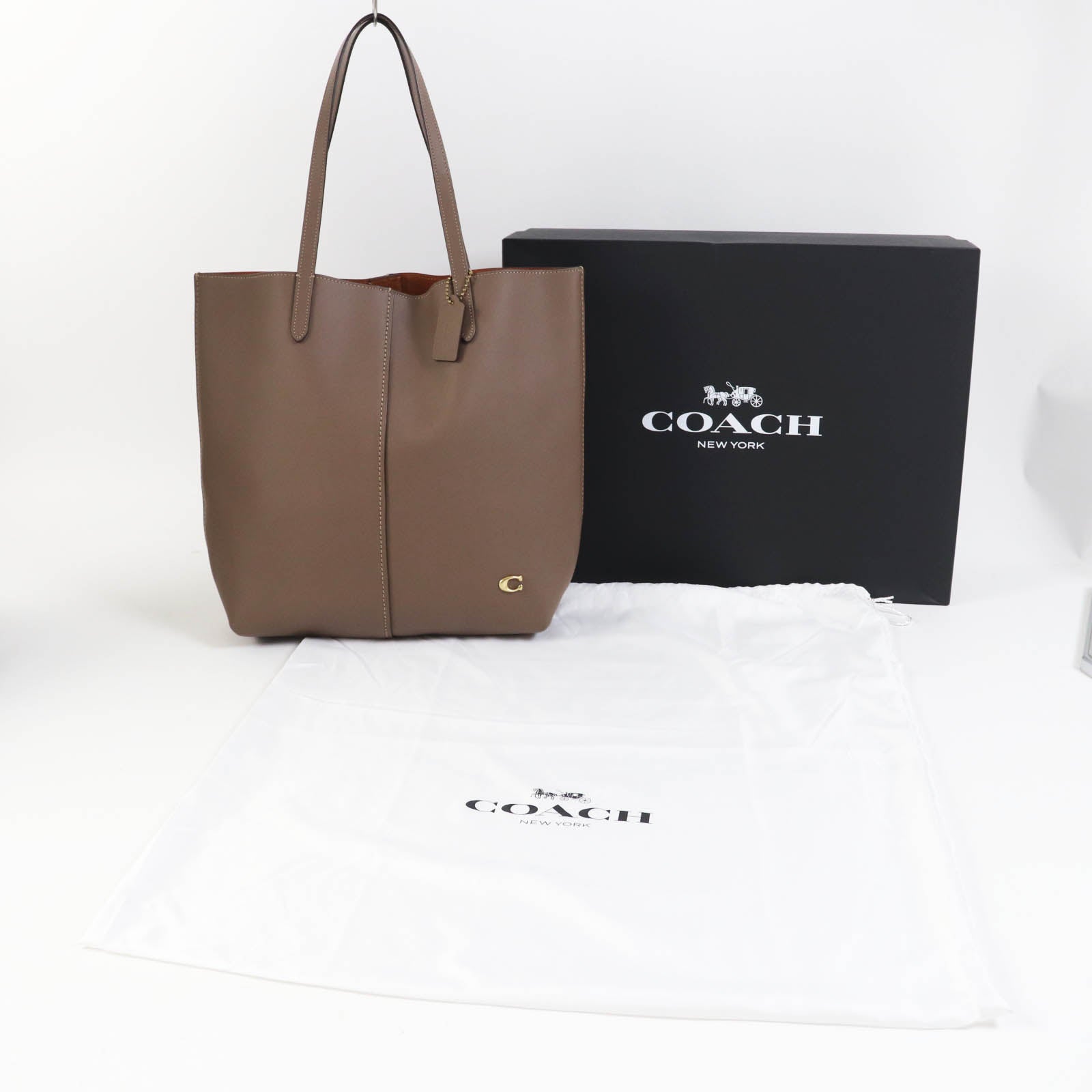 Coach CN318 North Tote Grain Leather Bag