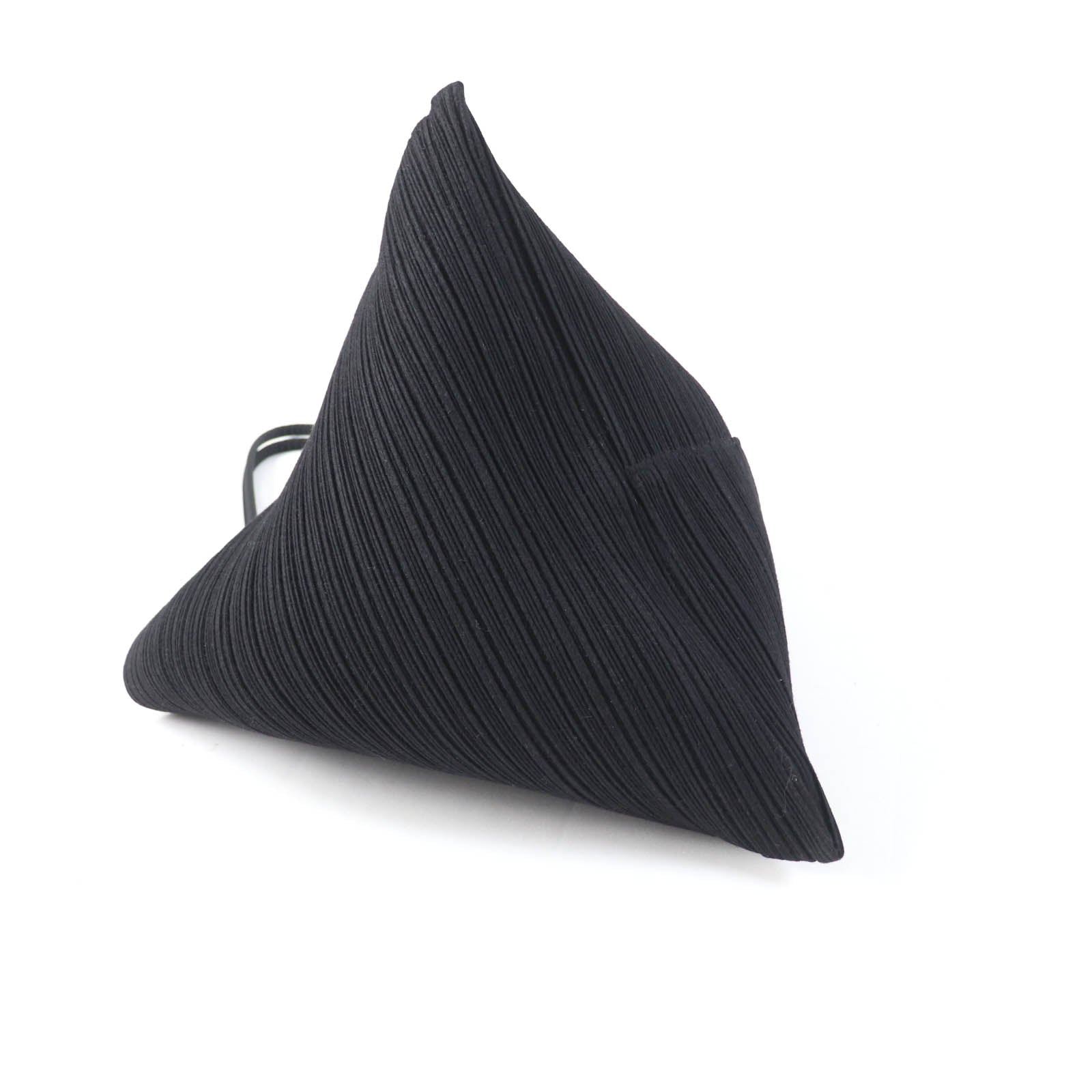 Pleats Please Polyester Tote Bag Black