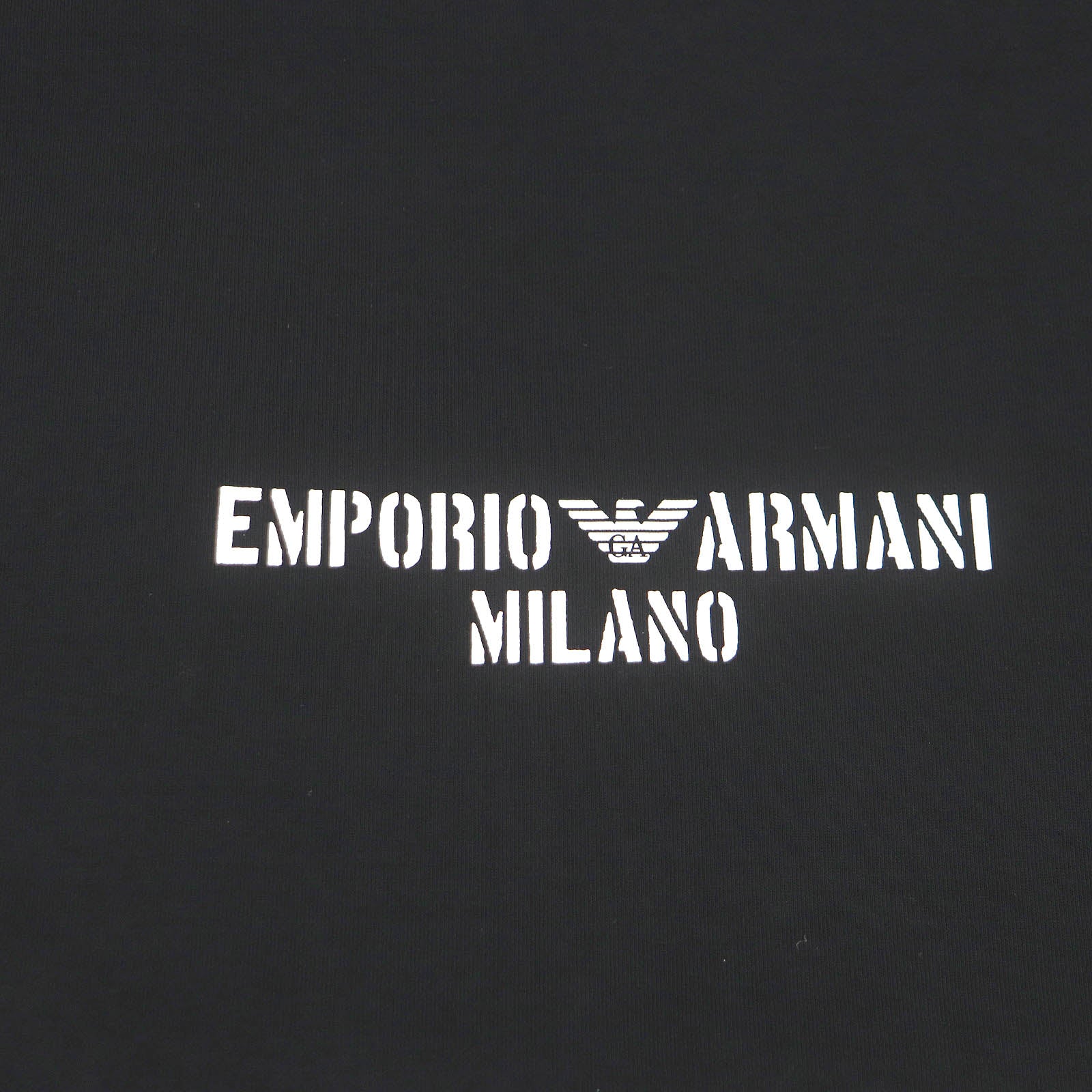 Emporio Armani Black Logo Sweatshirt L