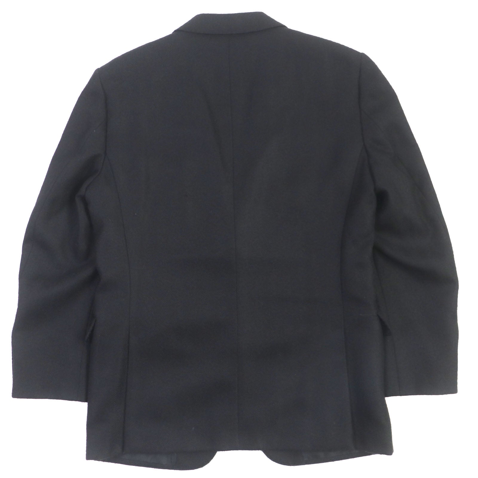 Dunhill MAYFAIR Alpaca Herringbone Jacket Black 50