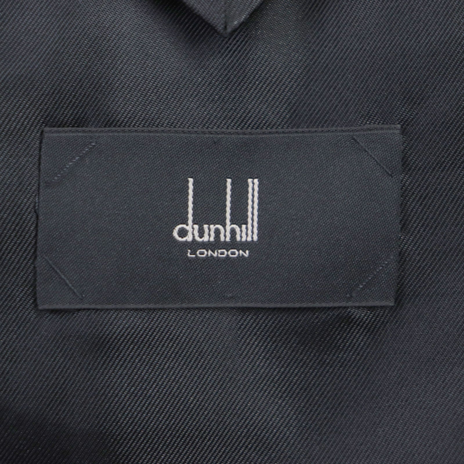 Dunhill MAYFAIR Alpaca Herringbone Jacket Black 50