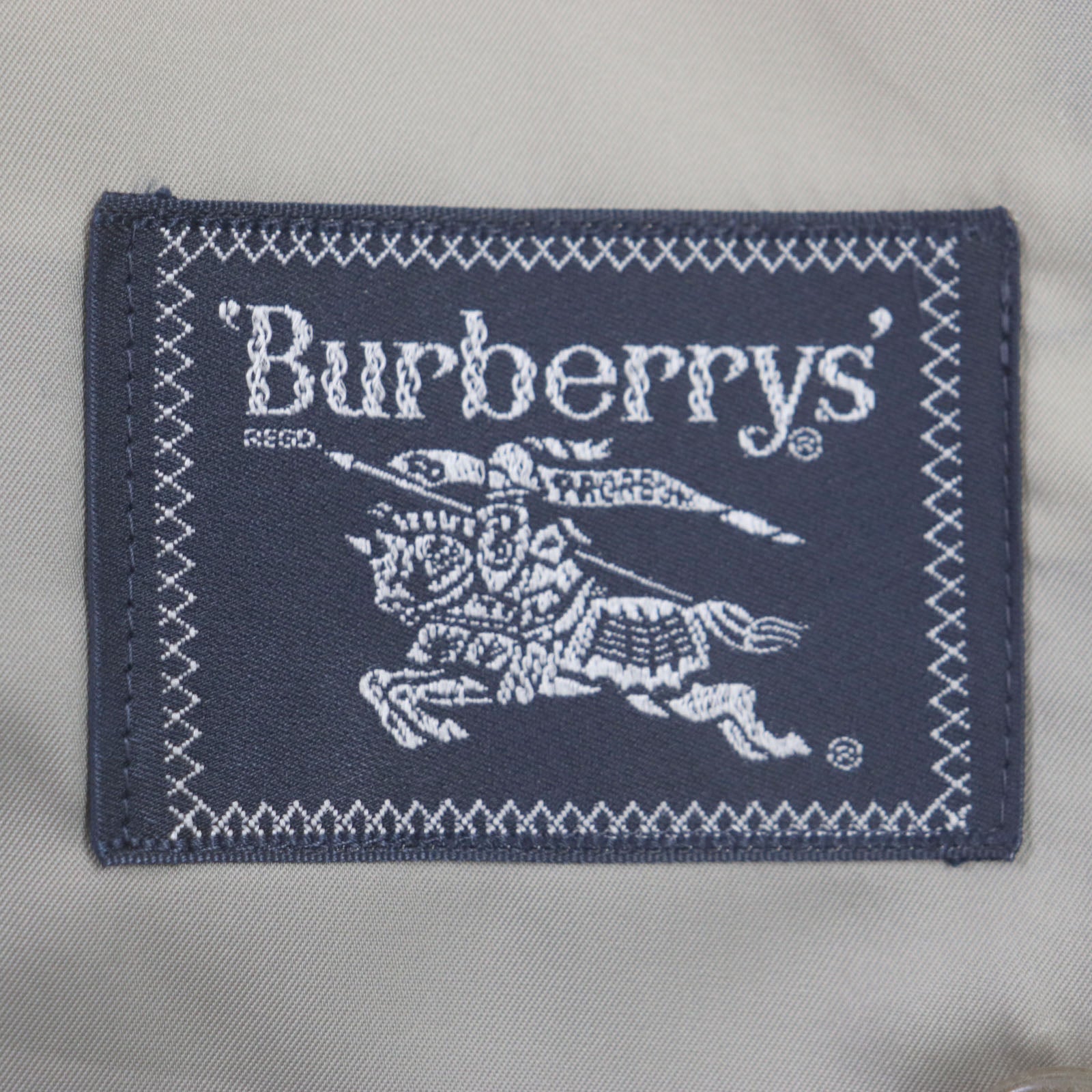 Burberry Vintage Wool Check Double Breasted Jacket