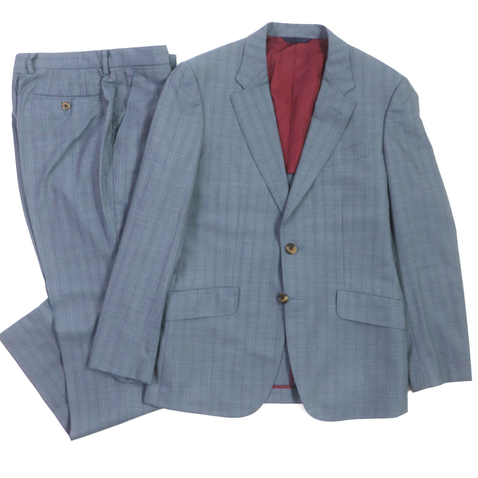 Paul Smith Wool Suit Blue M