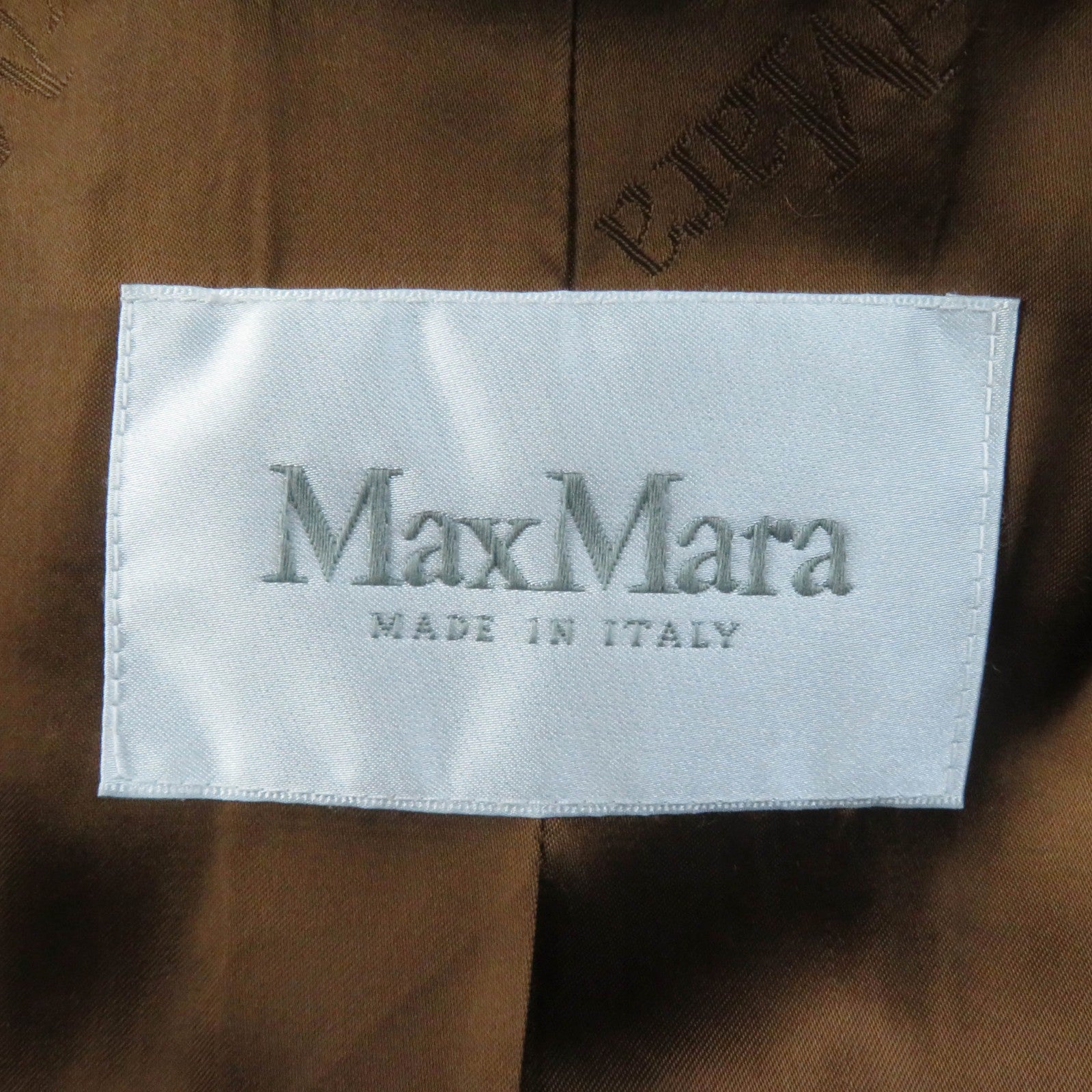 Max Mara Teddy Bear Alpaca Wool Coat Brown 38