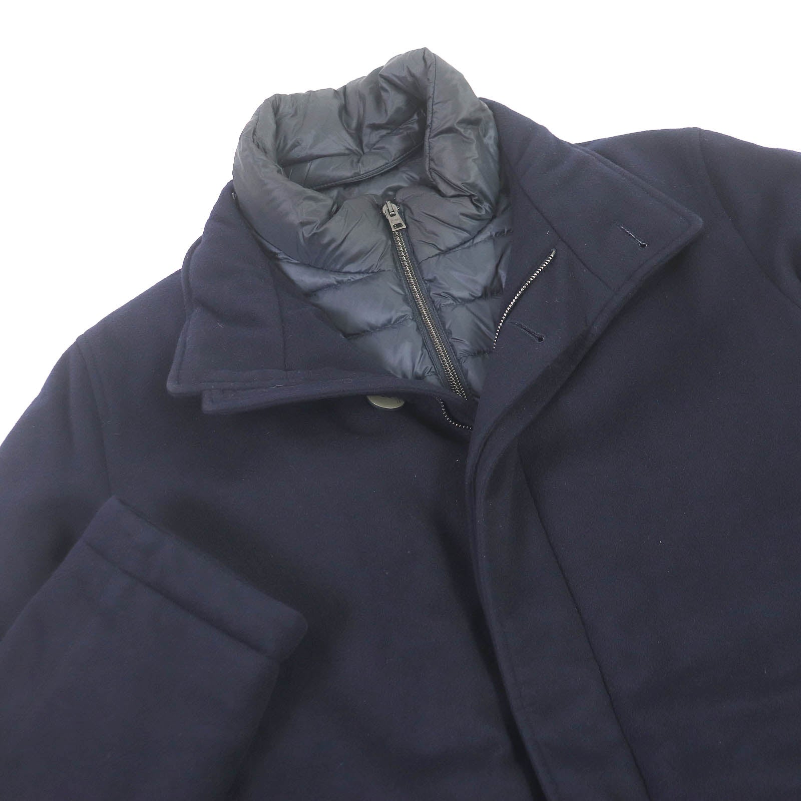 Herno Loro Piana Cashmere Down Coat Navy 52