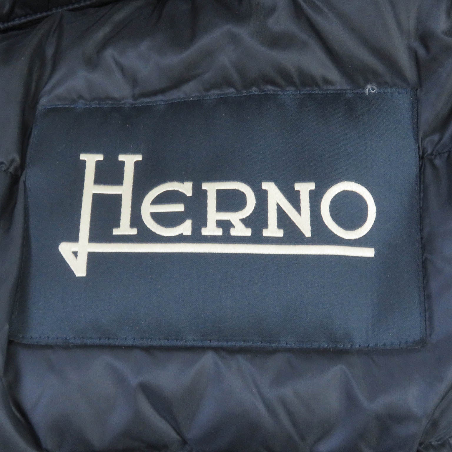 Herno Loro Piana Cashmere Down Coat Navy 52