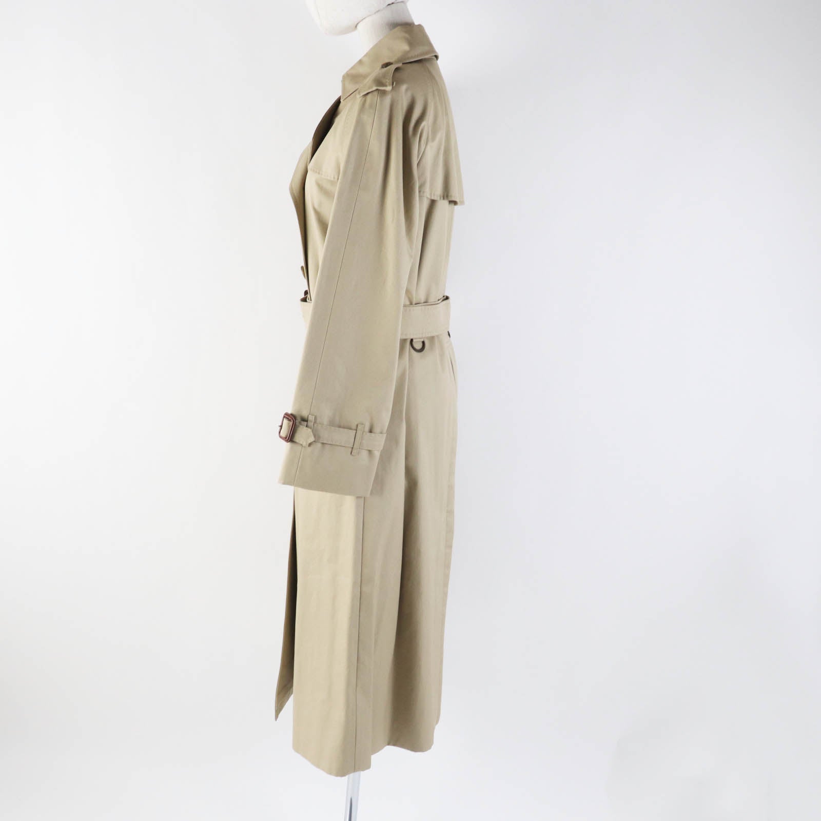 Burberry Cotton Trench Coat Beige Women