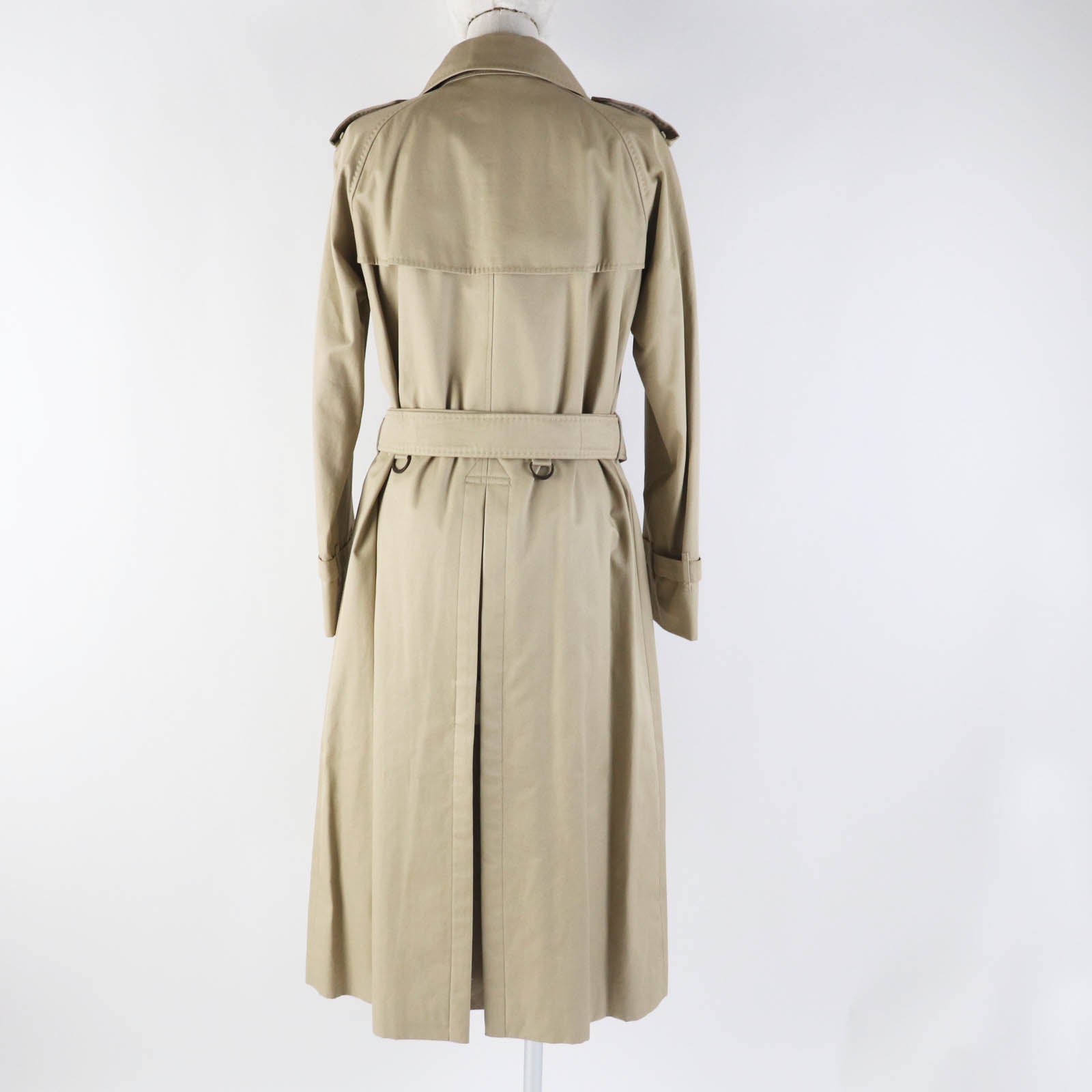 Burberry Cotton Trench Coat Beige Women