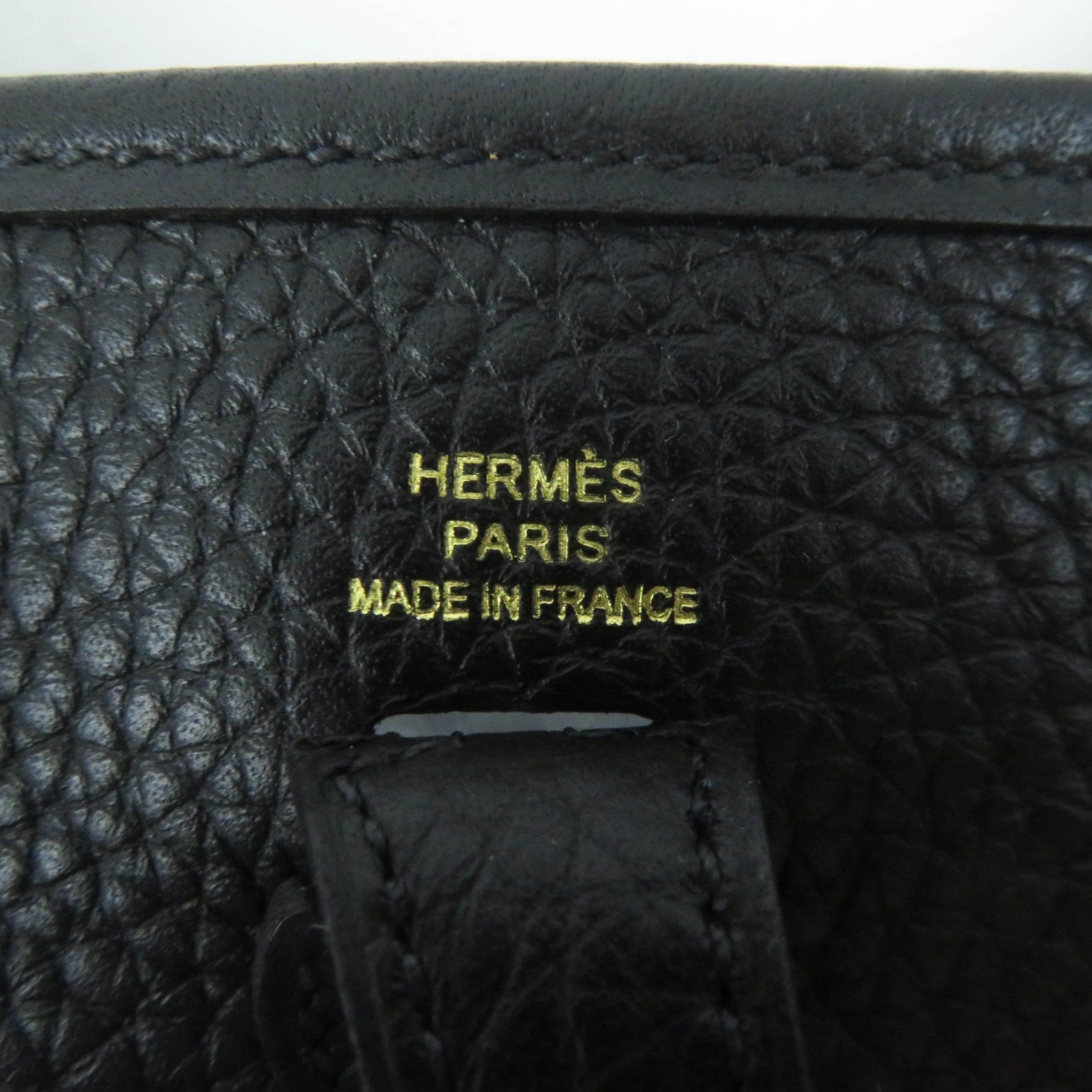 Hermes Evelyn TPM Shoulder Bag Black