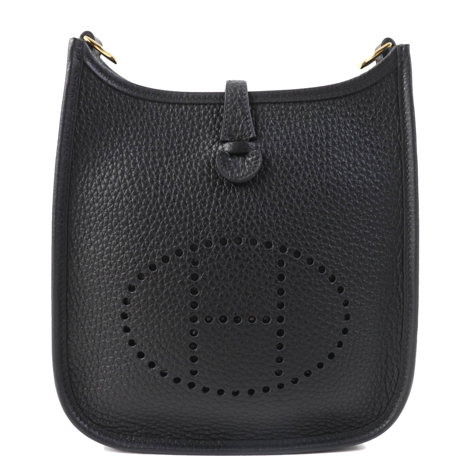 Hermes Evelyn TPM Shoulder Bag Black