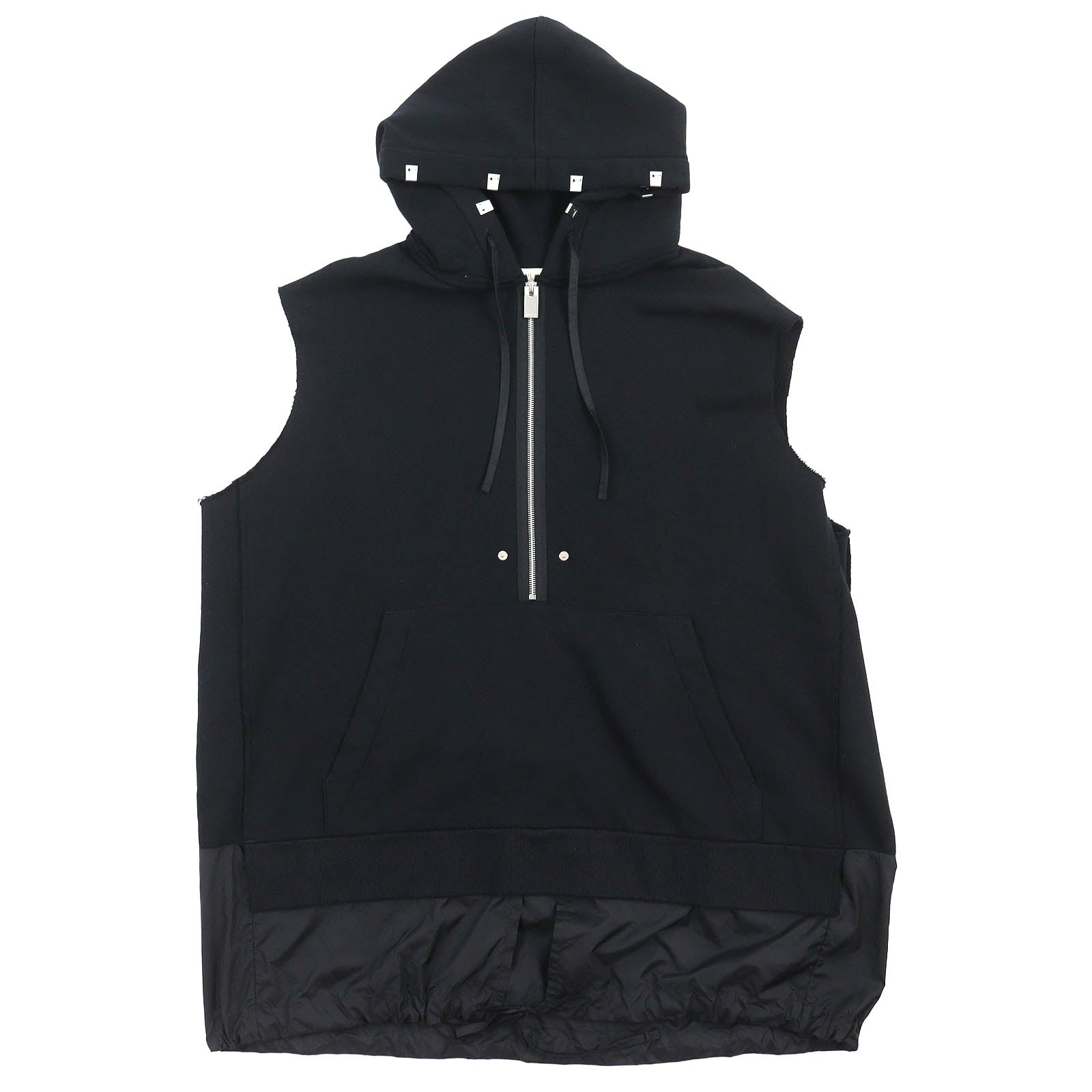 1017 ALYX 9SM Cotton Half-Zip Sleeveless Hoodie XL