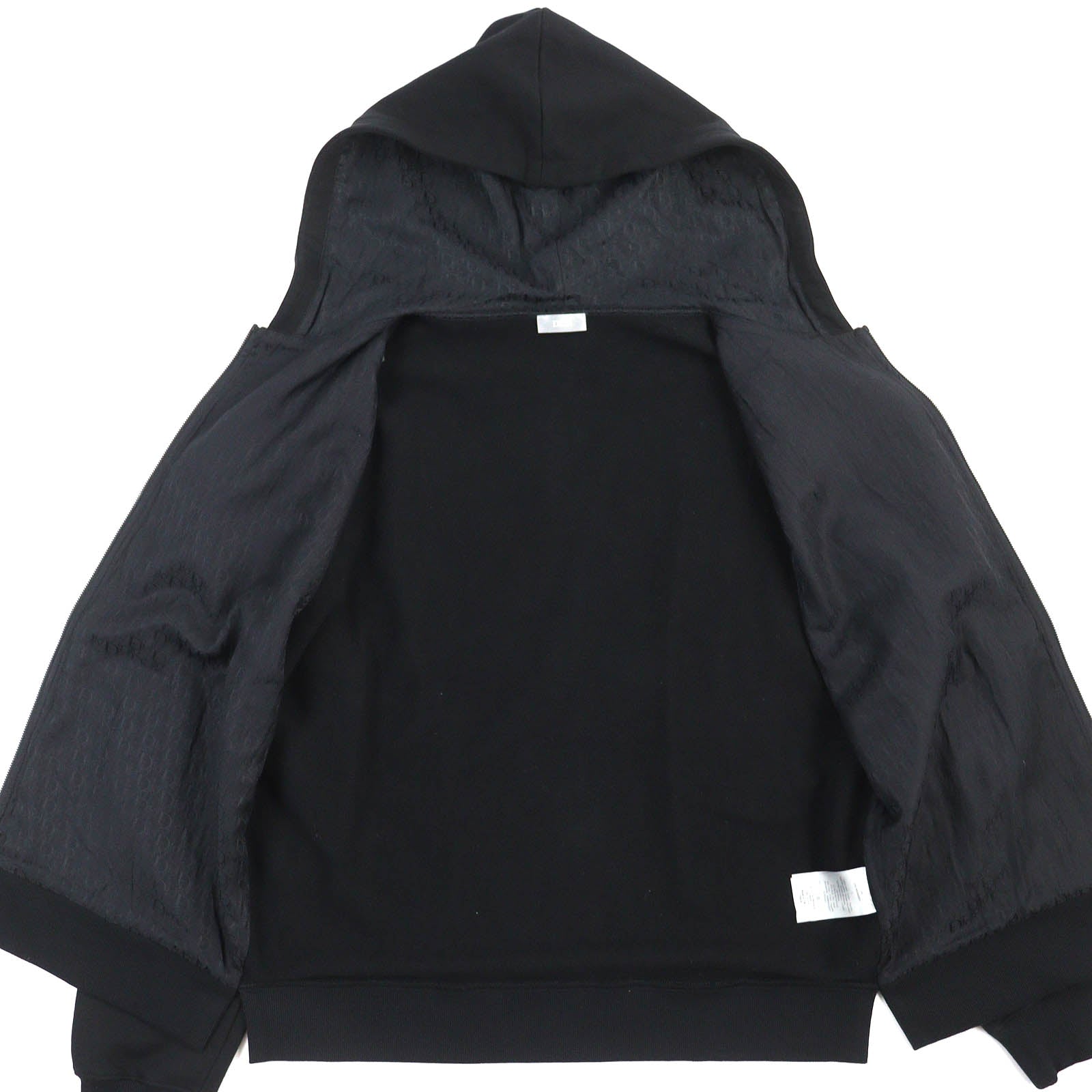 Dior Cotton Silk Zip-up Parker Jacket L