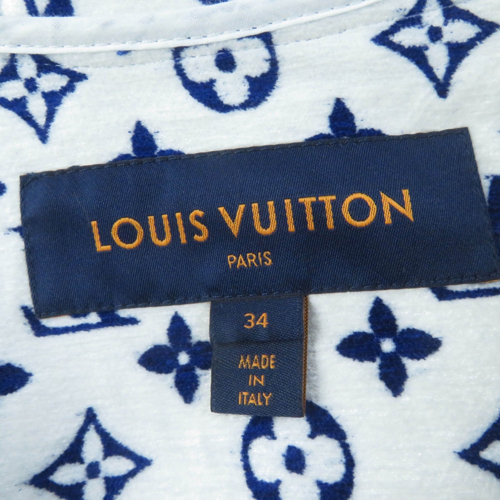 Louis Vuitton LV Match Monogram Velvet Zip Up Parker