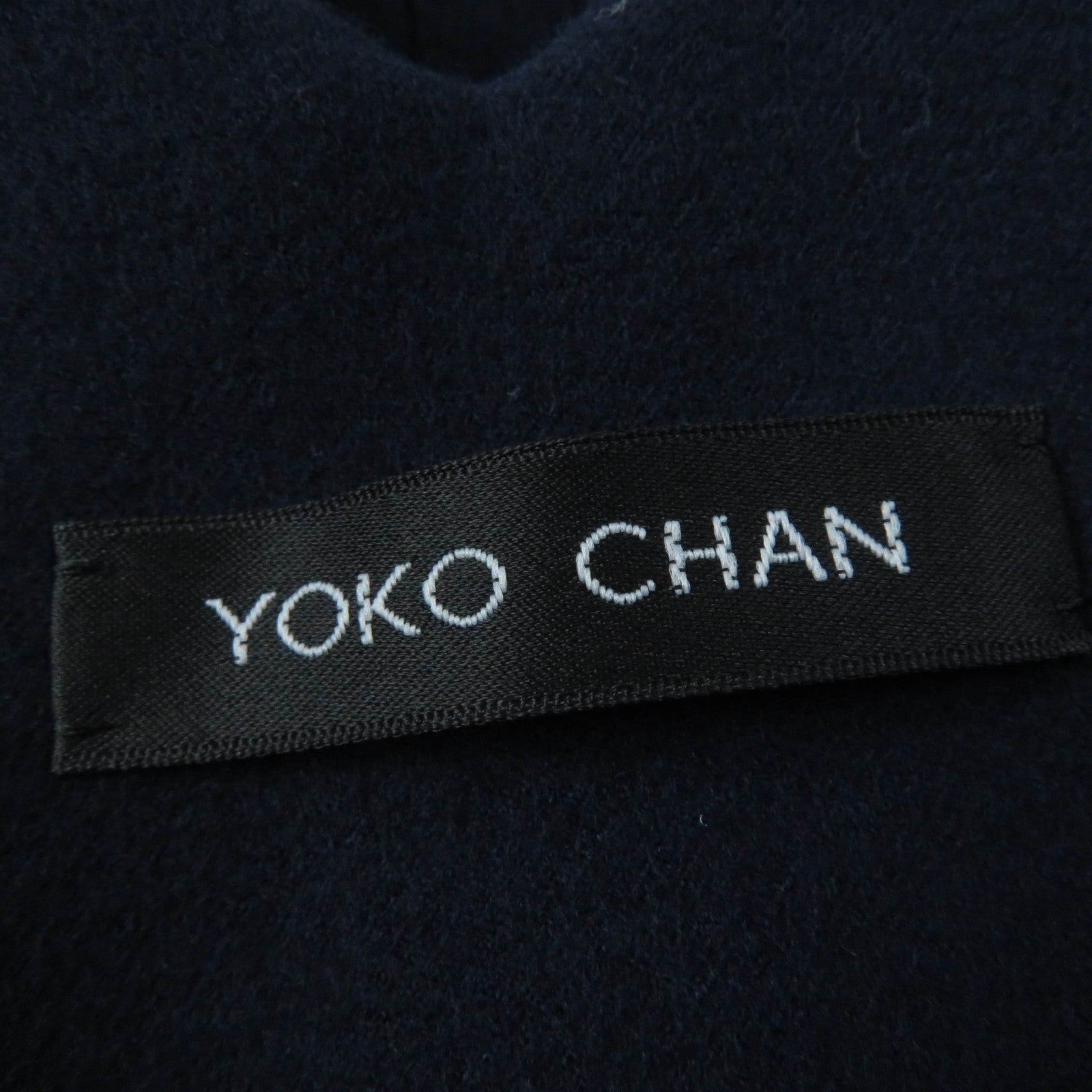 YOKO CHAN Wool Polyurethane Dress with Pearls