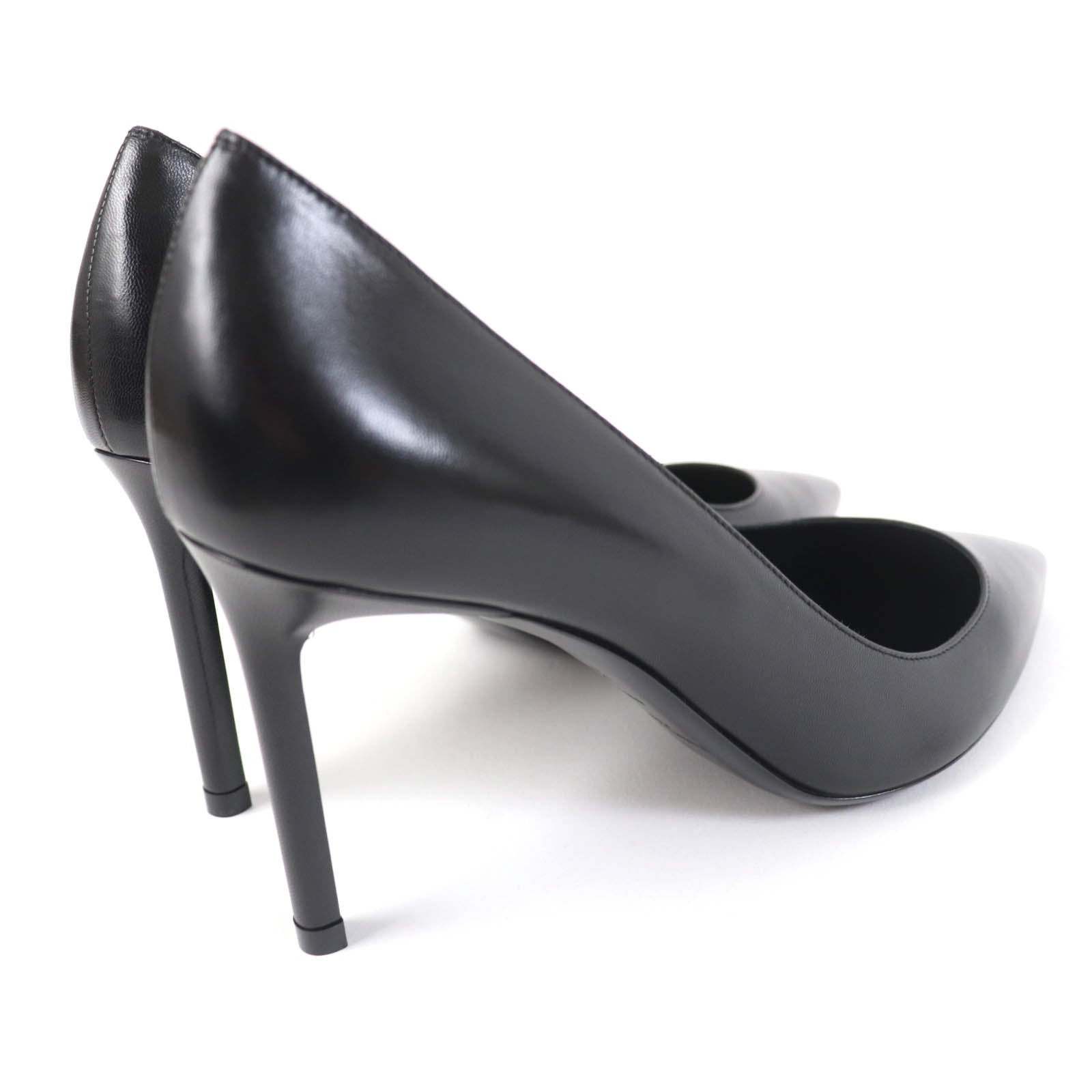 Saint Laurent Anya Leather Pumps Black 36.5