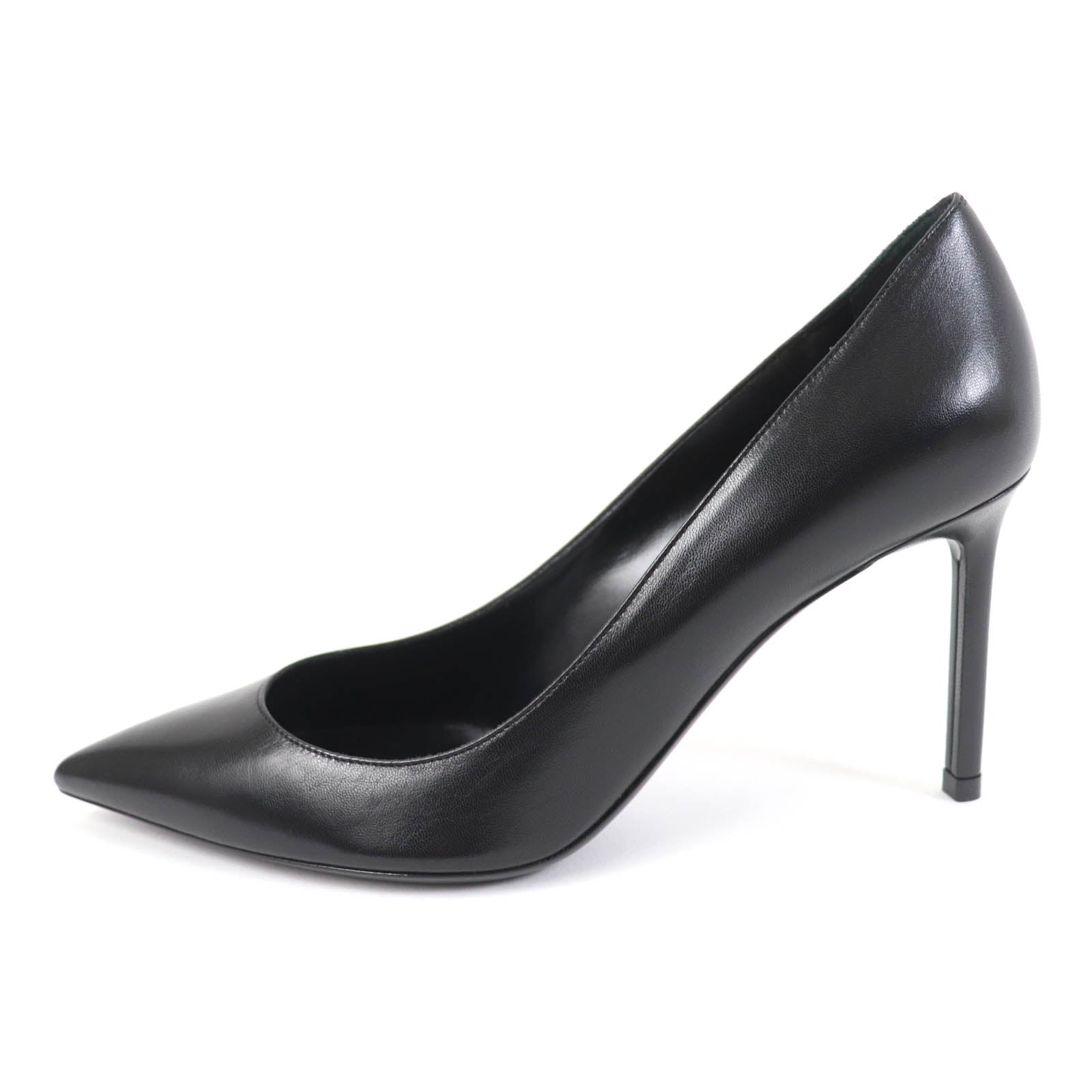 Saint Laurent Anya Leather Pumps Black 36.5