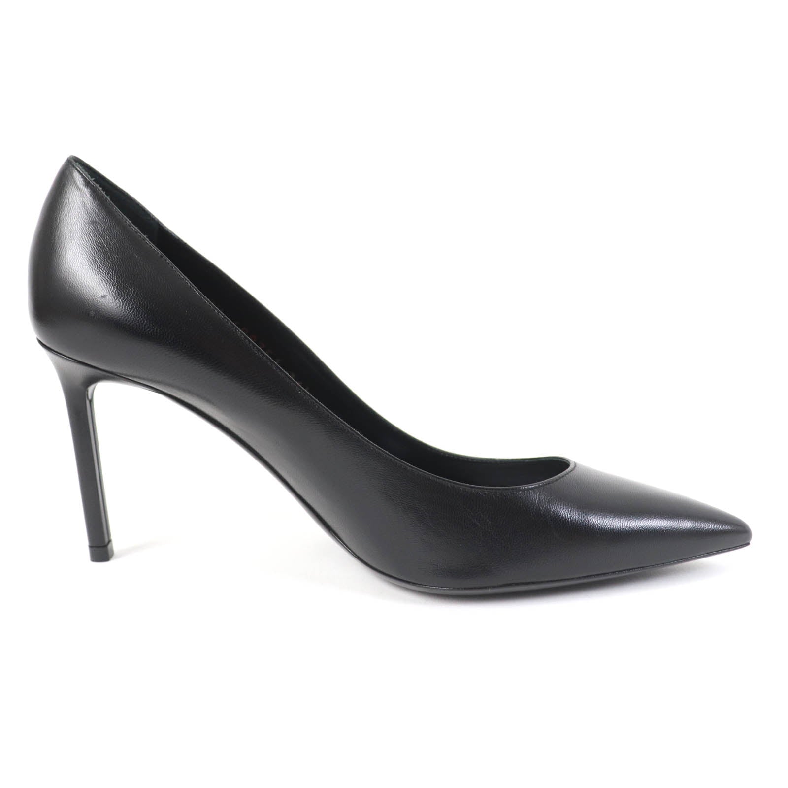 Saint Laurent Anya Leather Pumps Black 36.5