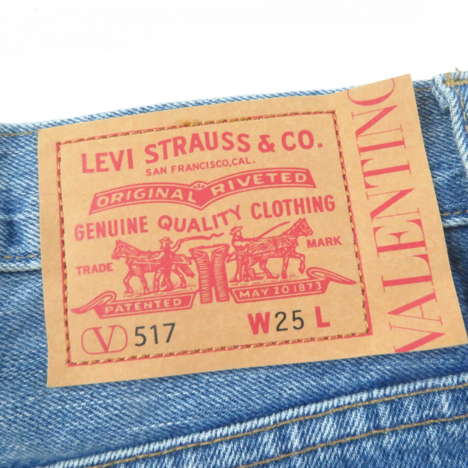 VALENTINO LEVI'S 1969 RE-EDITION 517 Bootcut Denim Pants