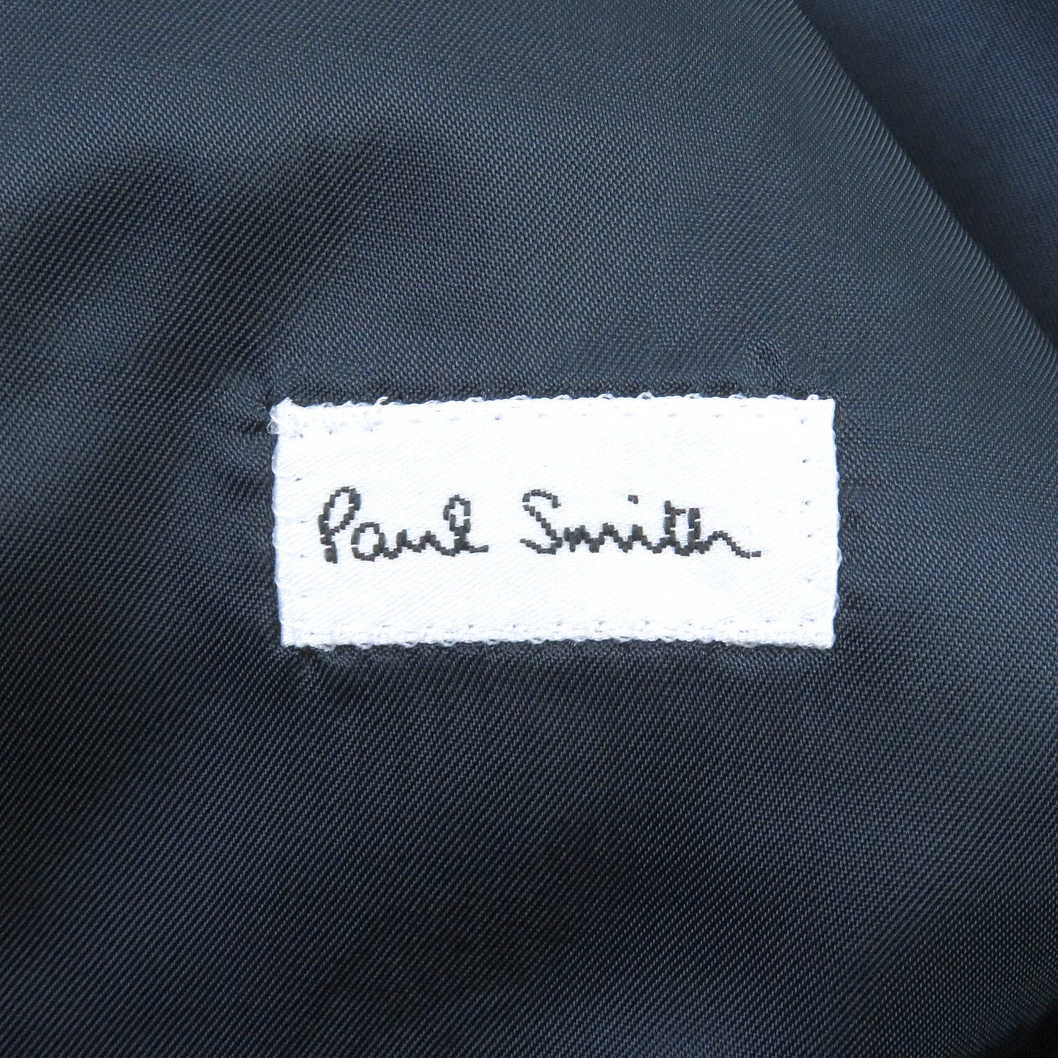 Paul Smith Wool Polyester Stripe Suit Navy M