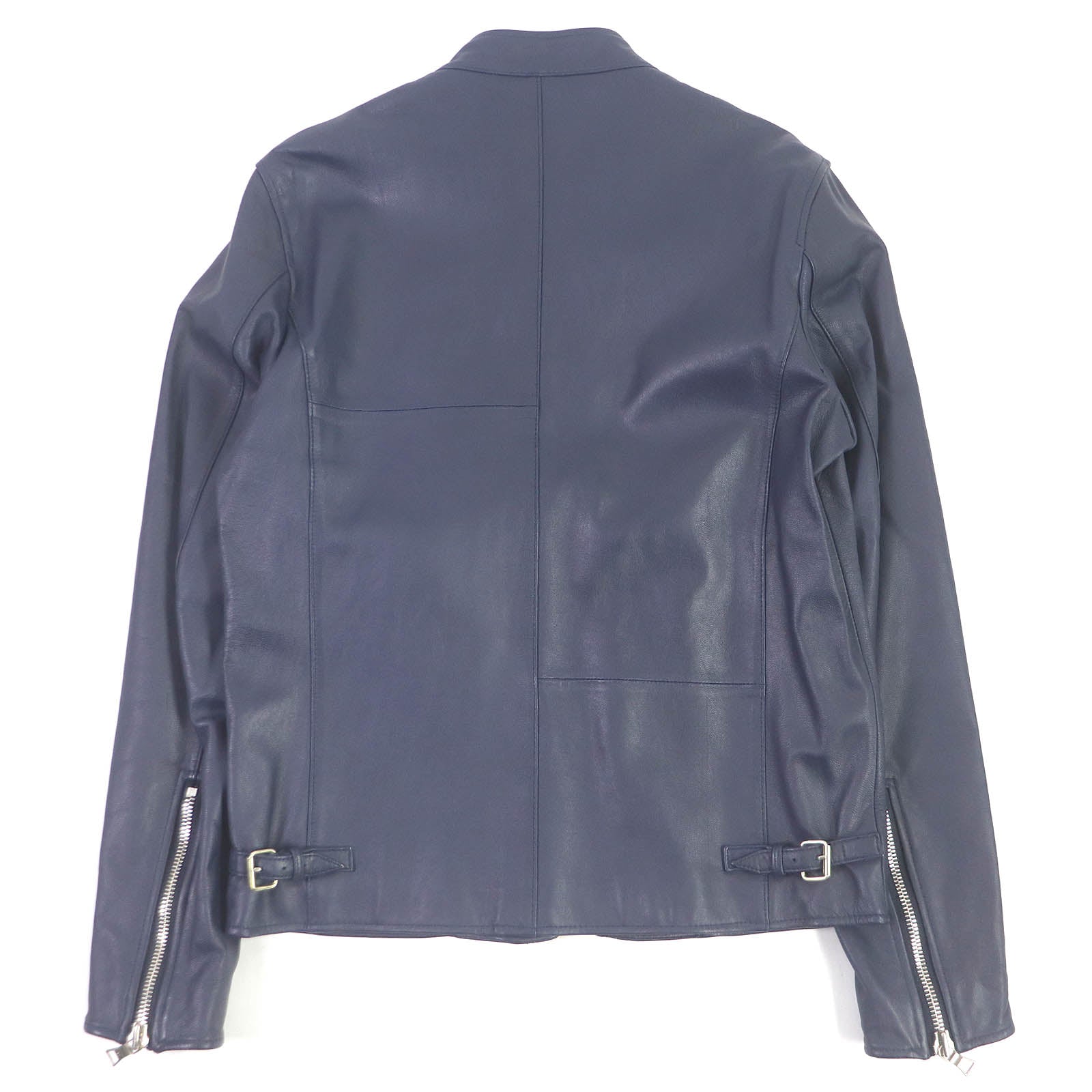 PS Paul Smith Goatskin Riders Jacket Navy M