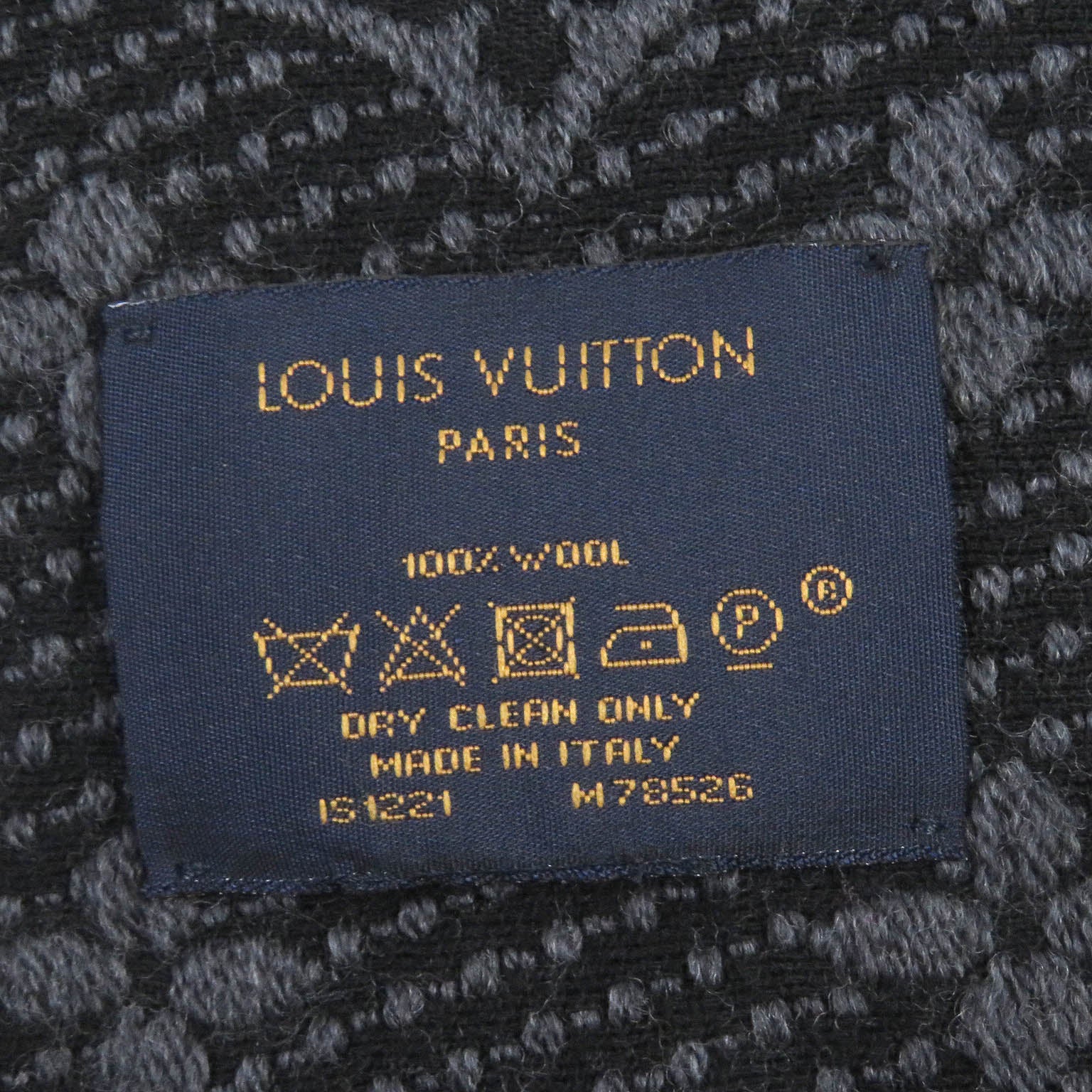 Louis Vuitton Wool Scarf M78526