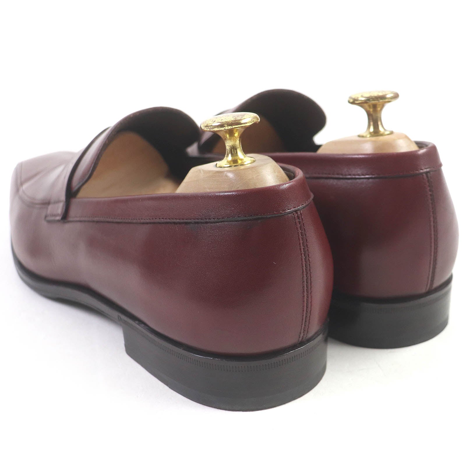 Salvatore Ferragamo Leather Penny Loafers