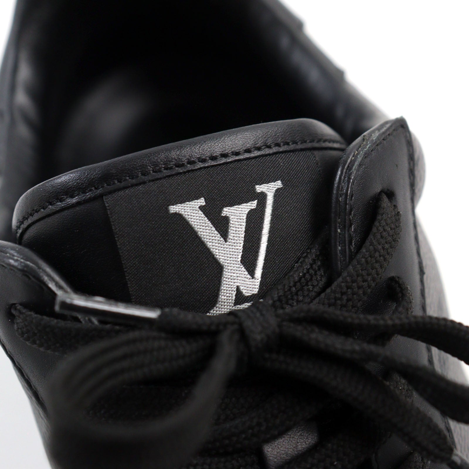 Louis Vuitton Rivoli Monogram Leather Sneakers 7.5