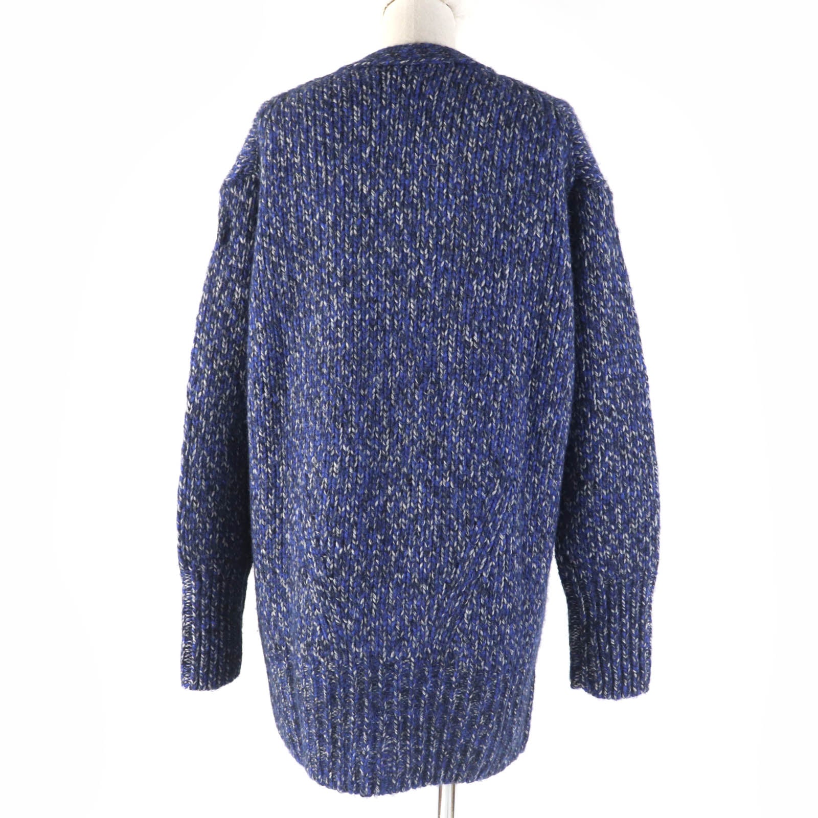 MONCLER Wool Alpaca Cardigan Blue S Women