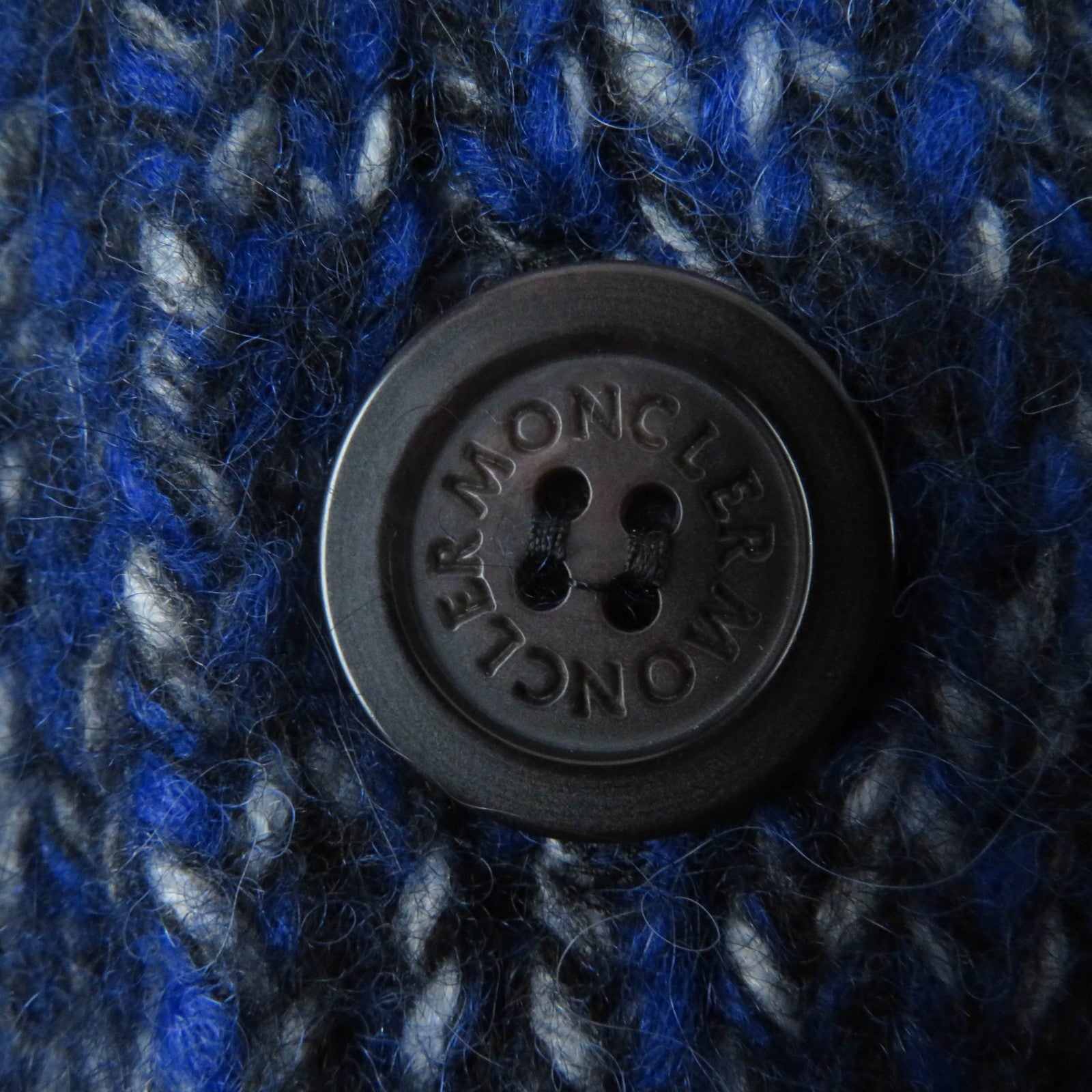 MONCLER Wool Alpaca Cardigan Blue S Women