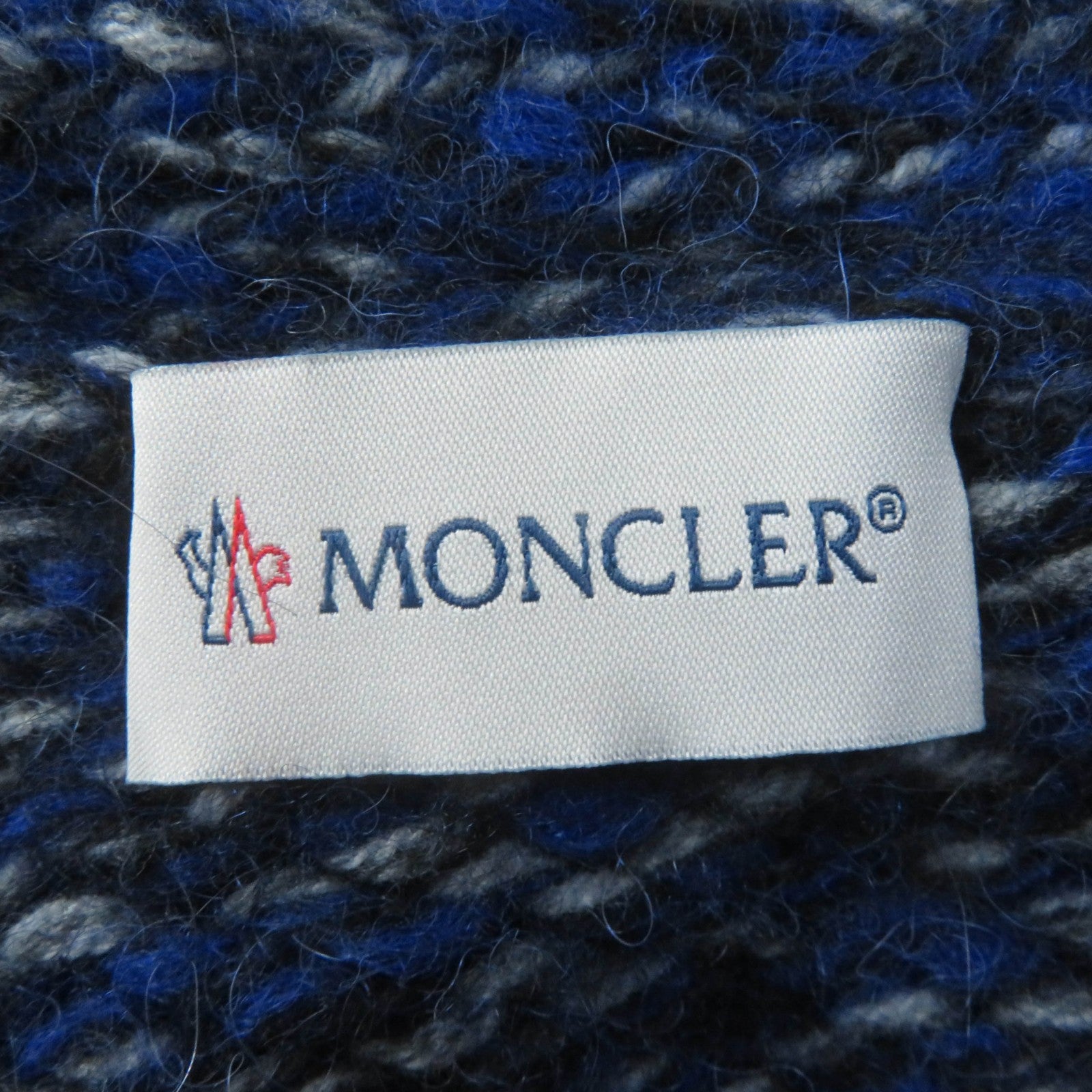 MONCLER Wool Alpaca Cardigan Blue S Women