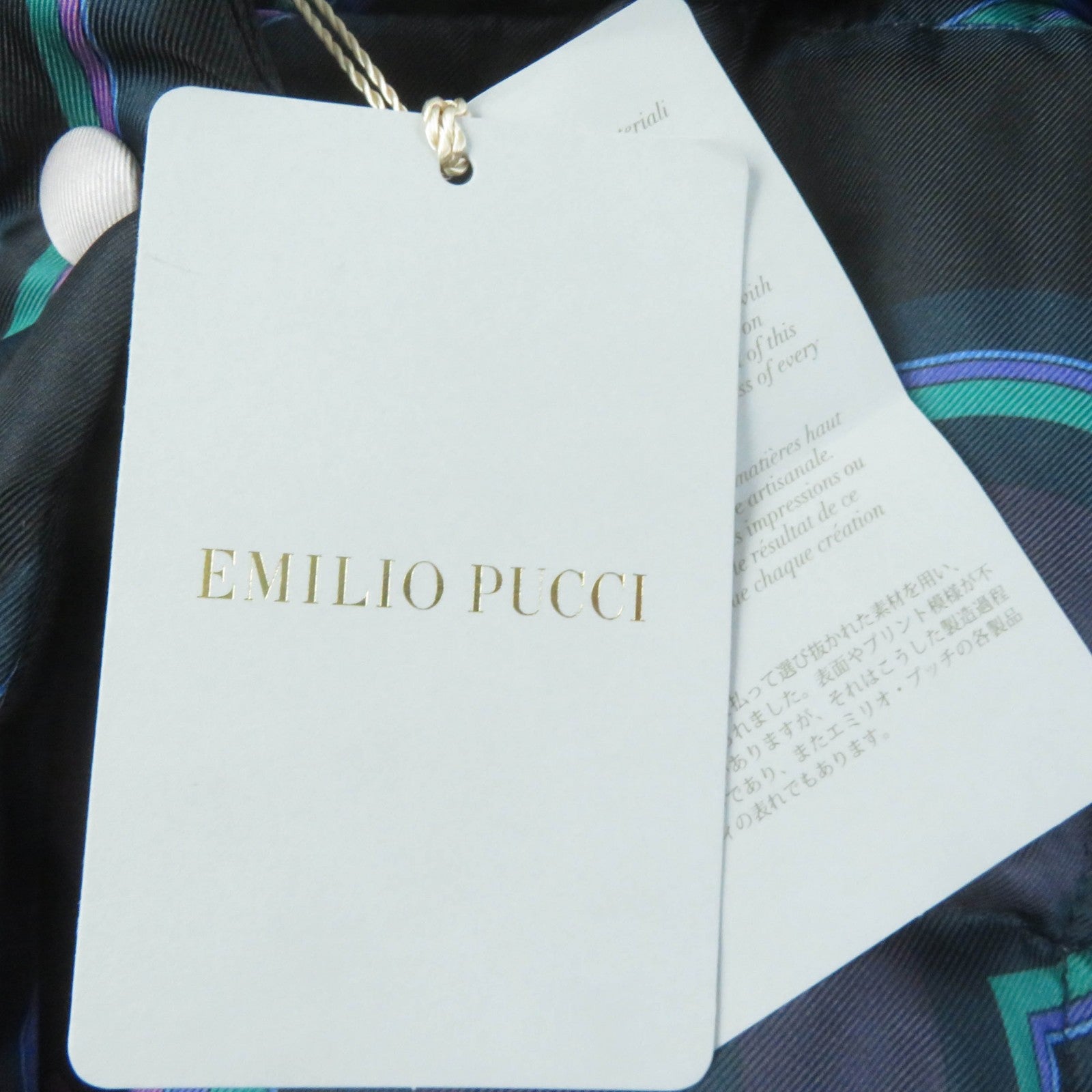 Emilio Pucci Multicolor Down Vest Women