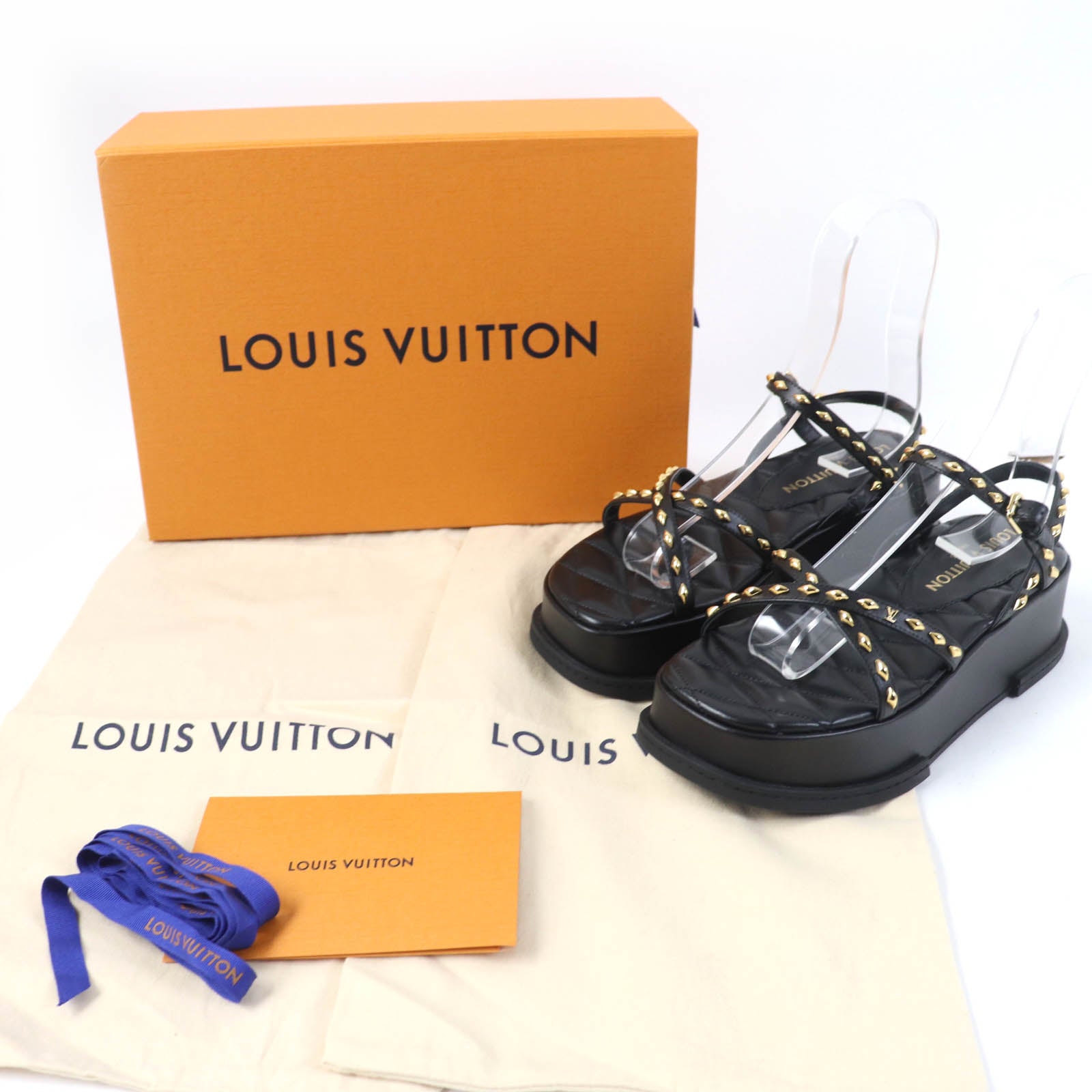 Louis Vuitton Maya Line Ankle Strap Sandals