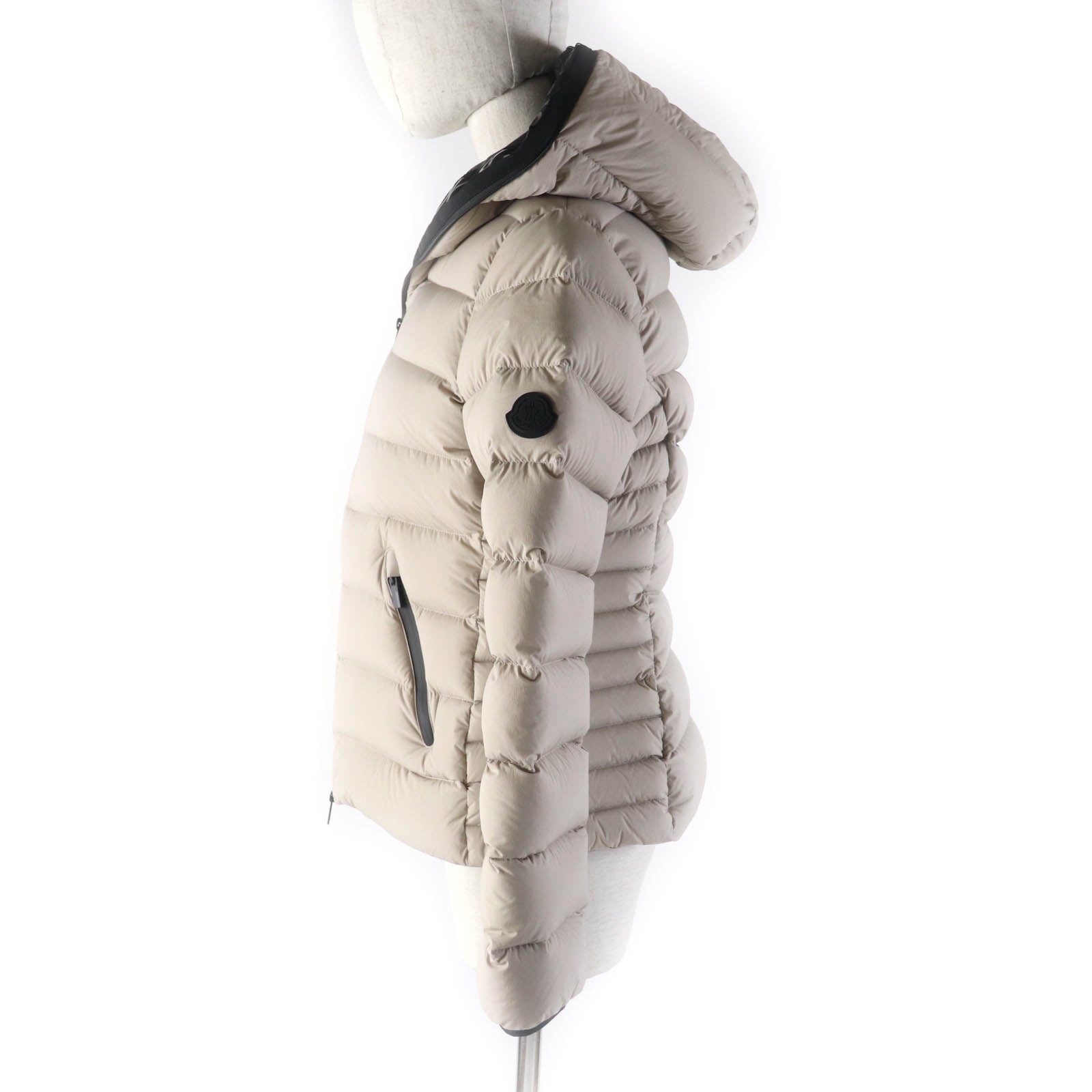 Moncler HERBE Nylon Polyurethane Zip-up Hoodie