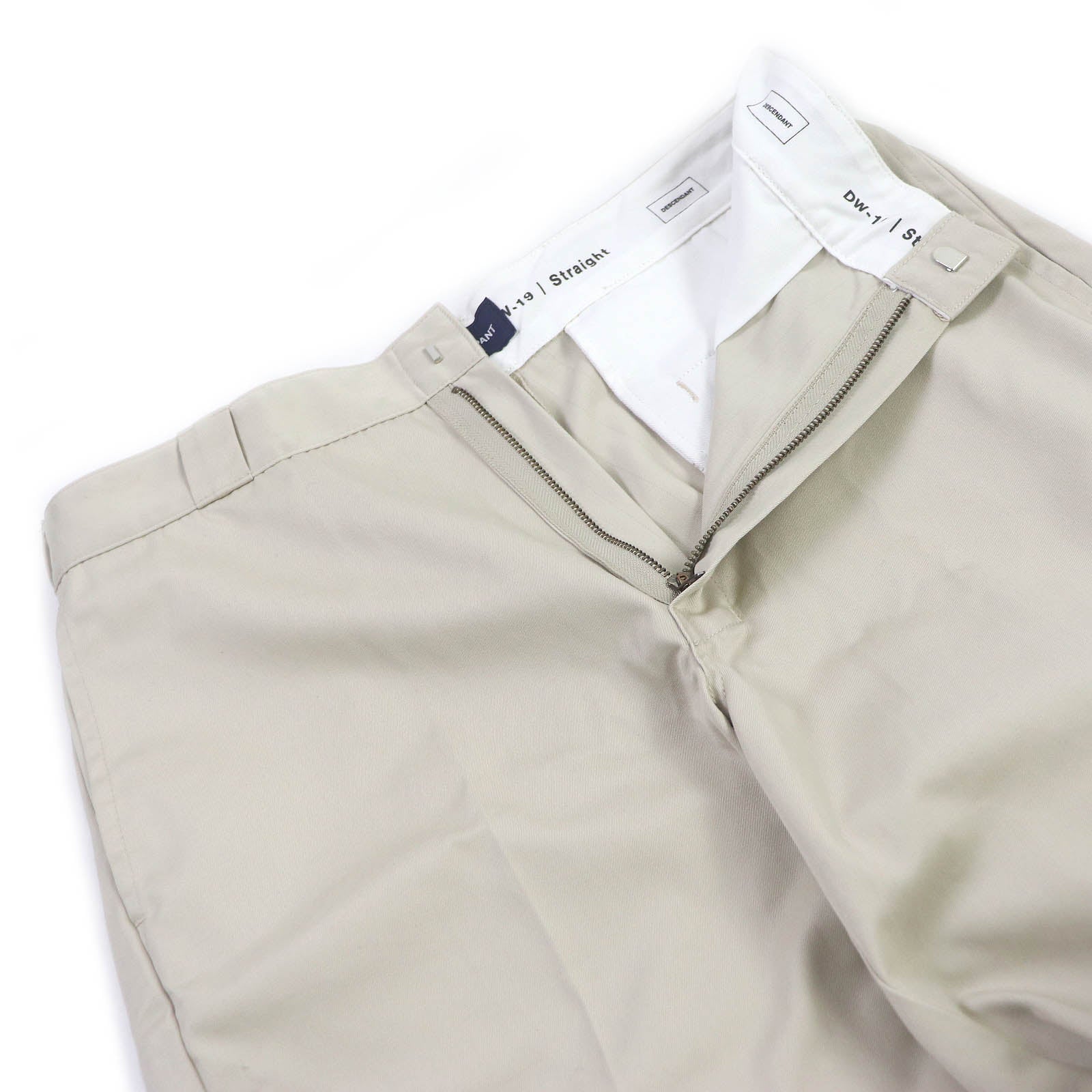 DESCENDANT DW-19 Chino Pants Light Beige