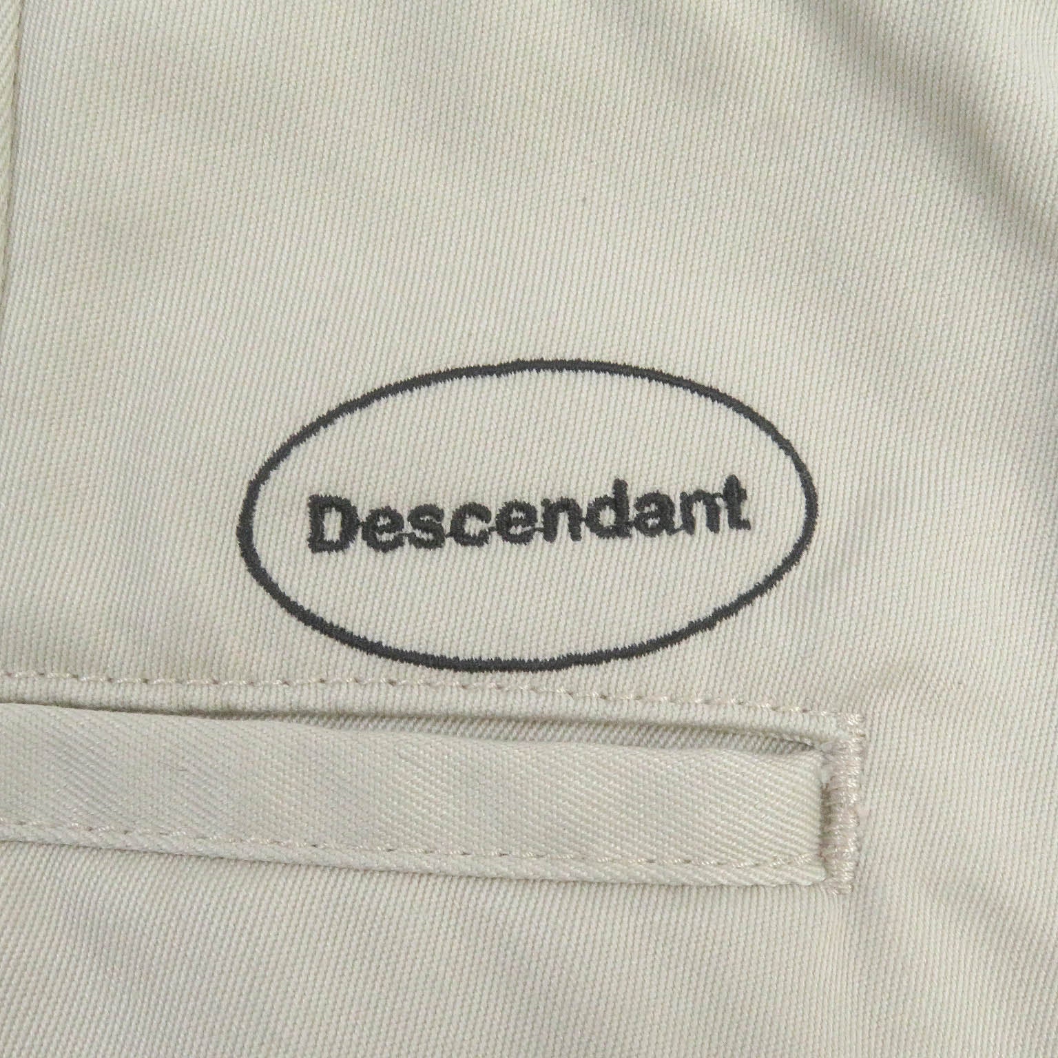 DESCENDANT DW-19 Chino Pants Light Beige